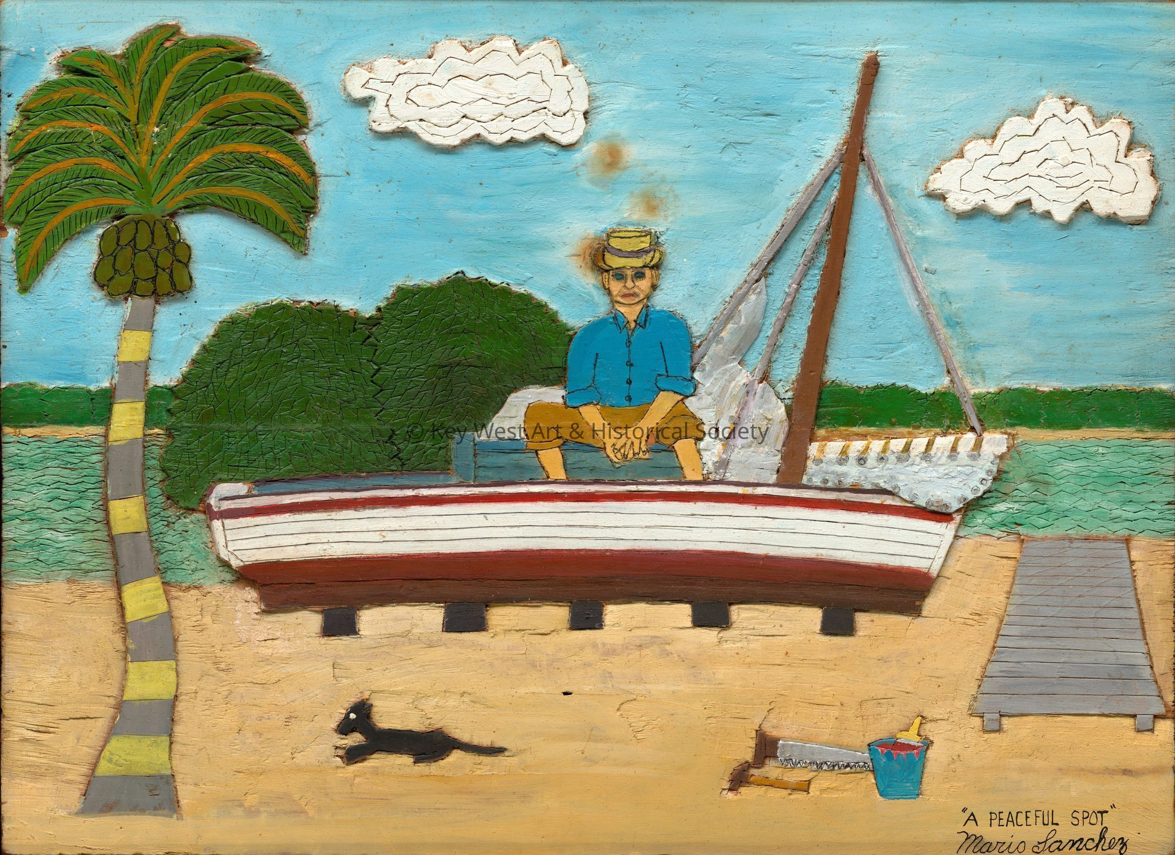 A Peaceful Spot; © Key West Art & Historical Society