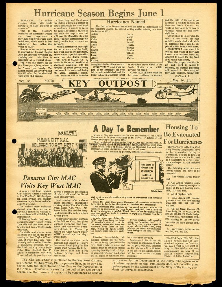 'Key Outpost' Newspaper picture number 1