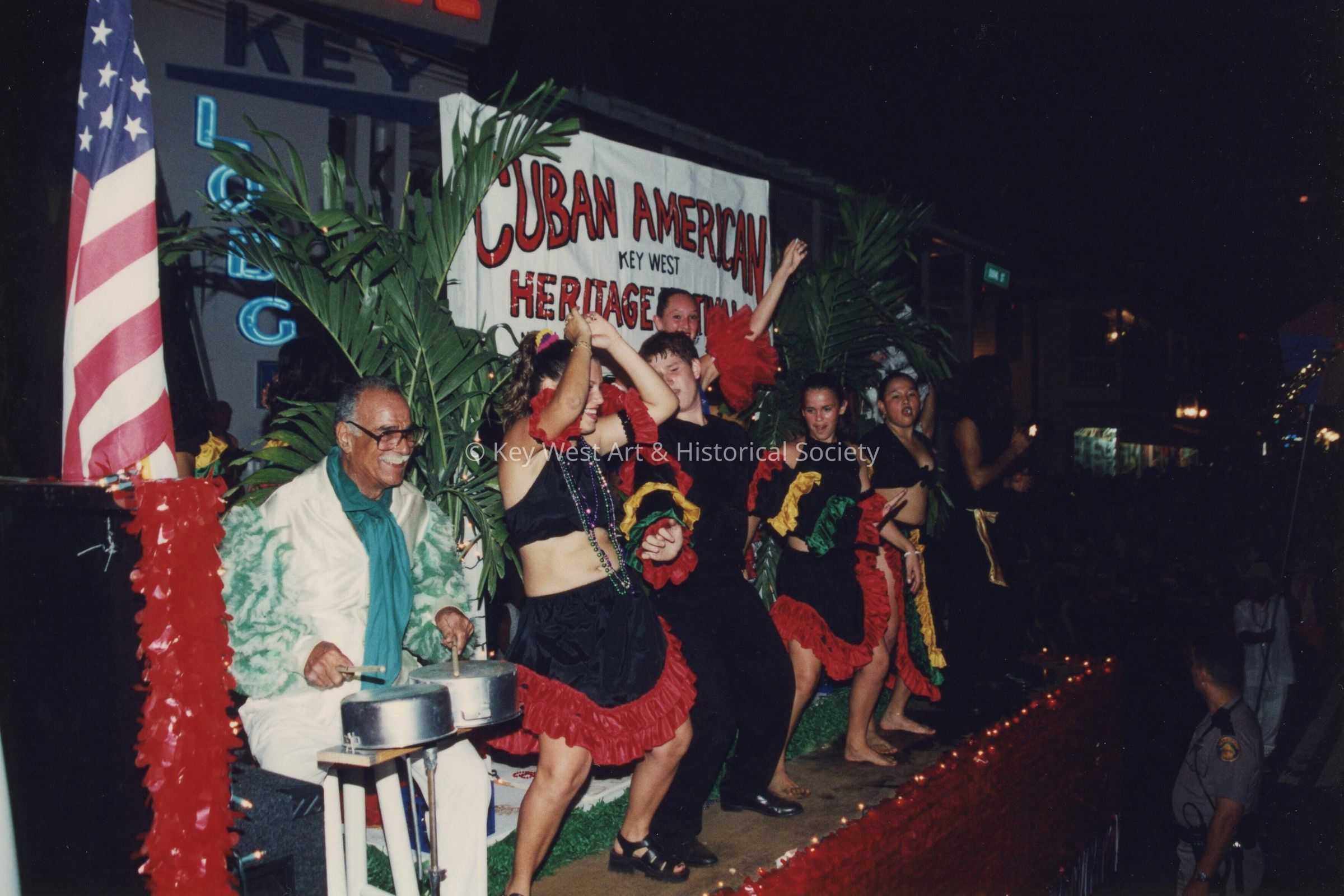 A float in the parade.