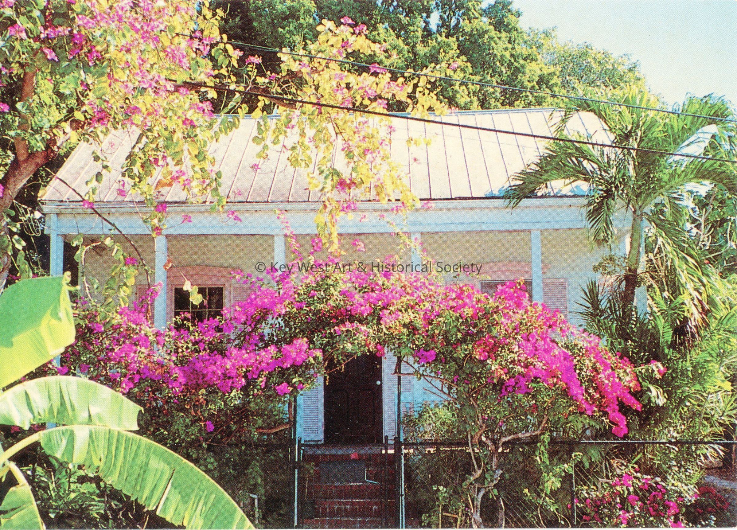 A Splash of Bougainvillea; © Key West Art & Historical Society