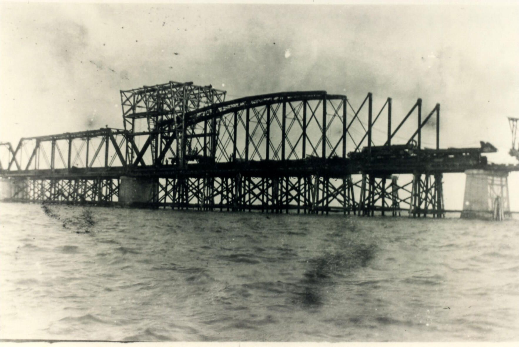 Bahia Honda Bridge; © Key West Art & Historical Society