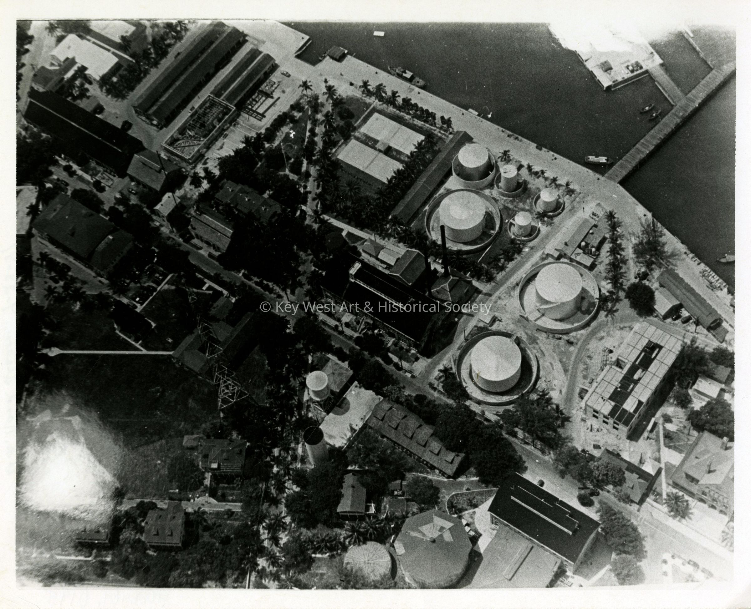 Aerial View of Naval Station Key West; © Key West Art & Historical Society