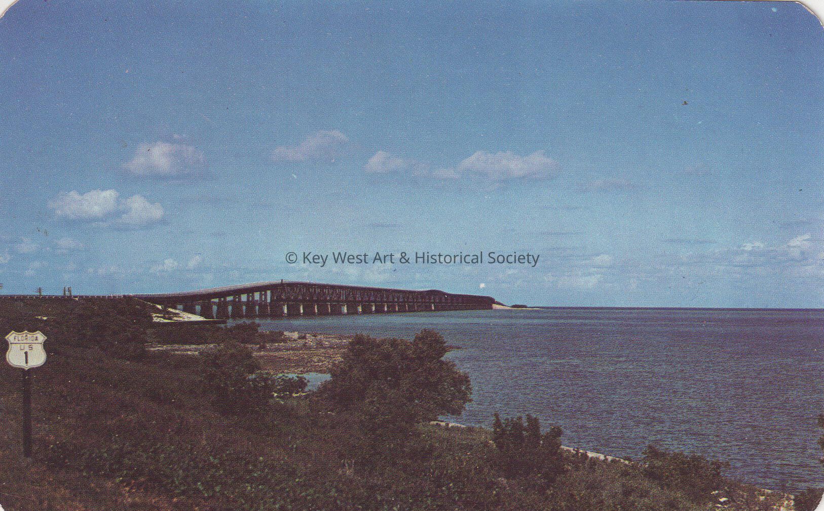 Bahia Honda Bridge, Key West, Fla.; © Key West Art & Historical Society
