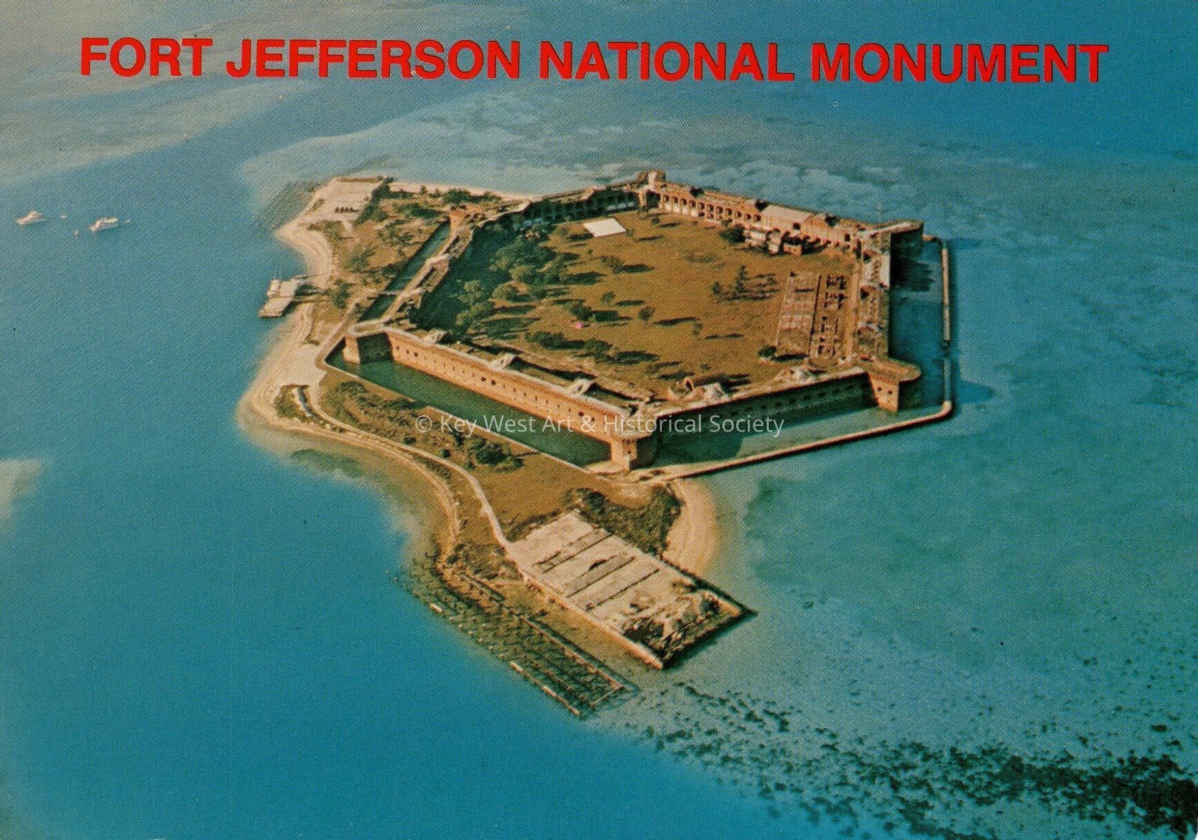 Aerial View of Fort Jefferson
