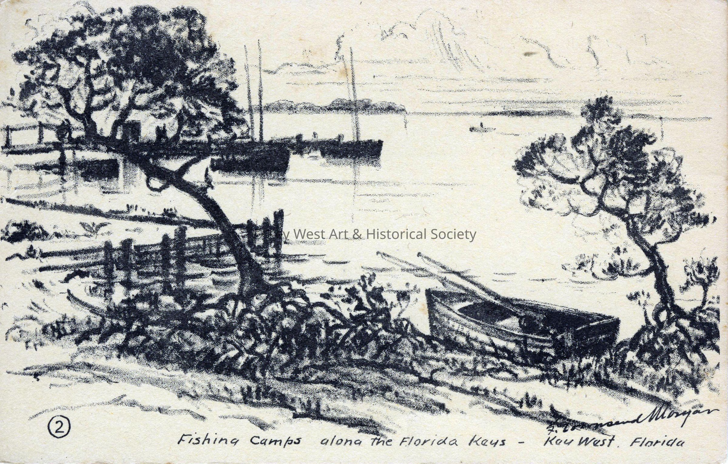 Fishing Camps along the Florida Keys; © Key West Art & Historical Society