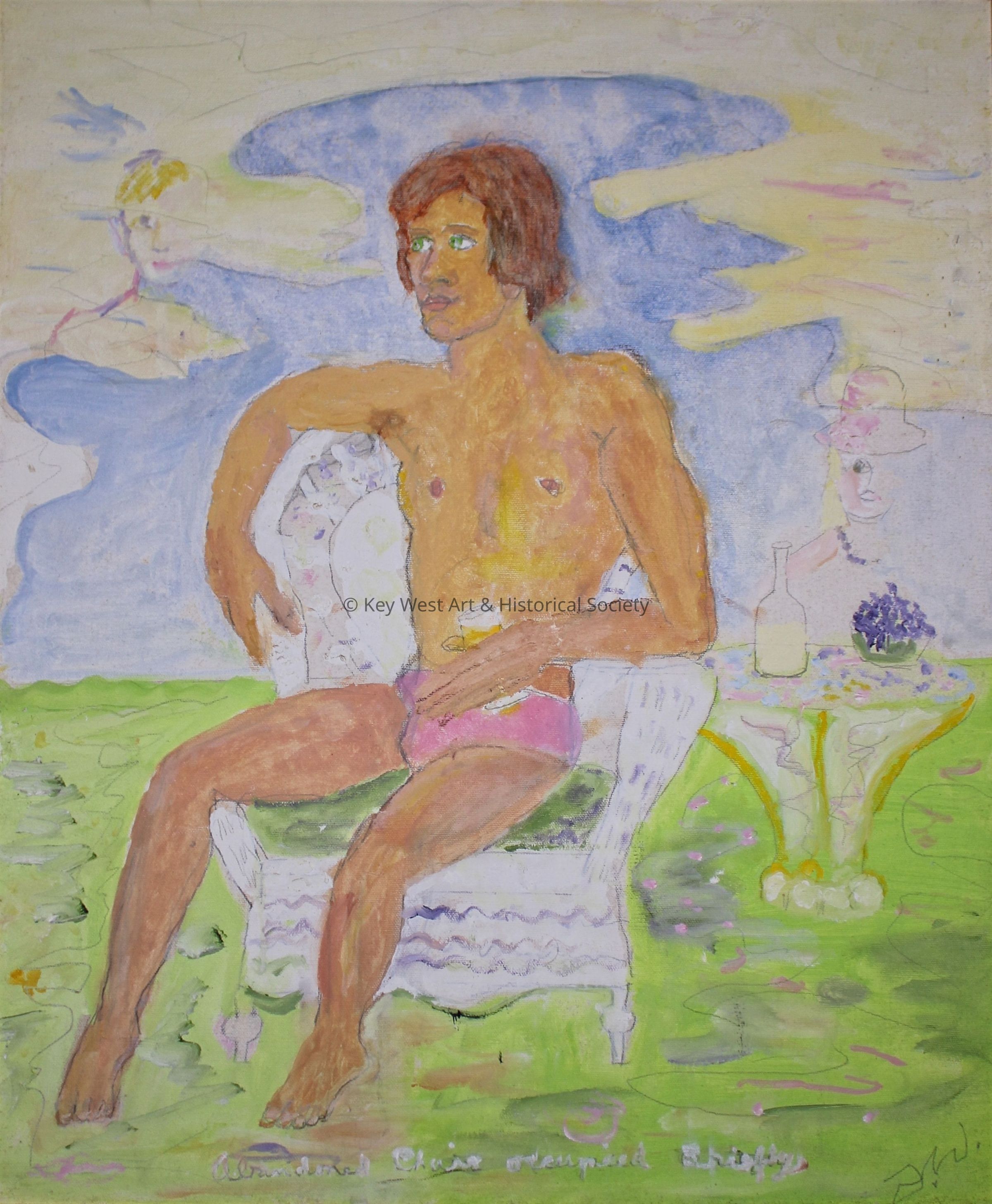 Abandoned Chair Occupied Briefly; © Key West Art & Historical Society