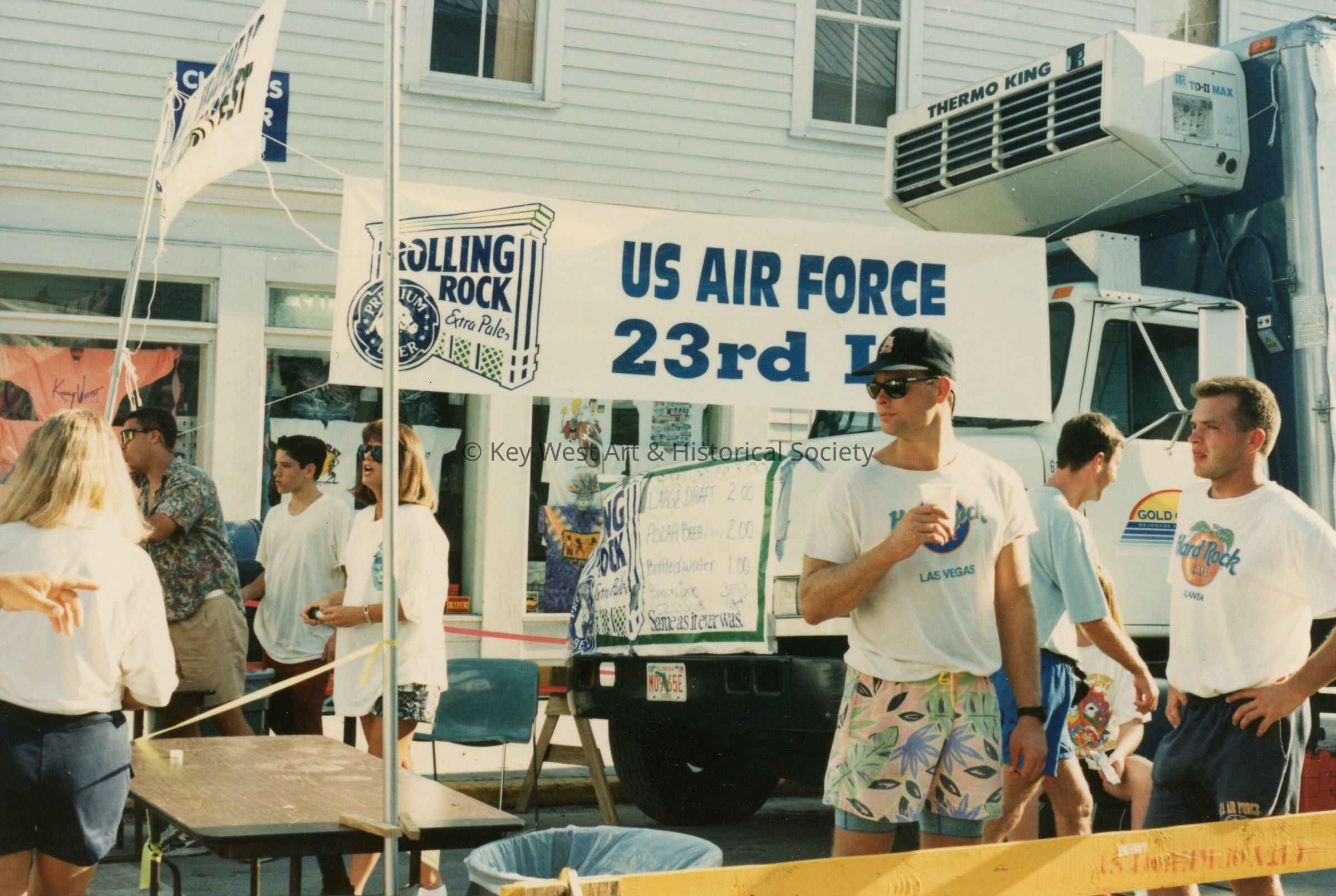 A booth that reads US Air Force.