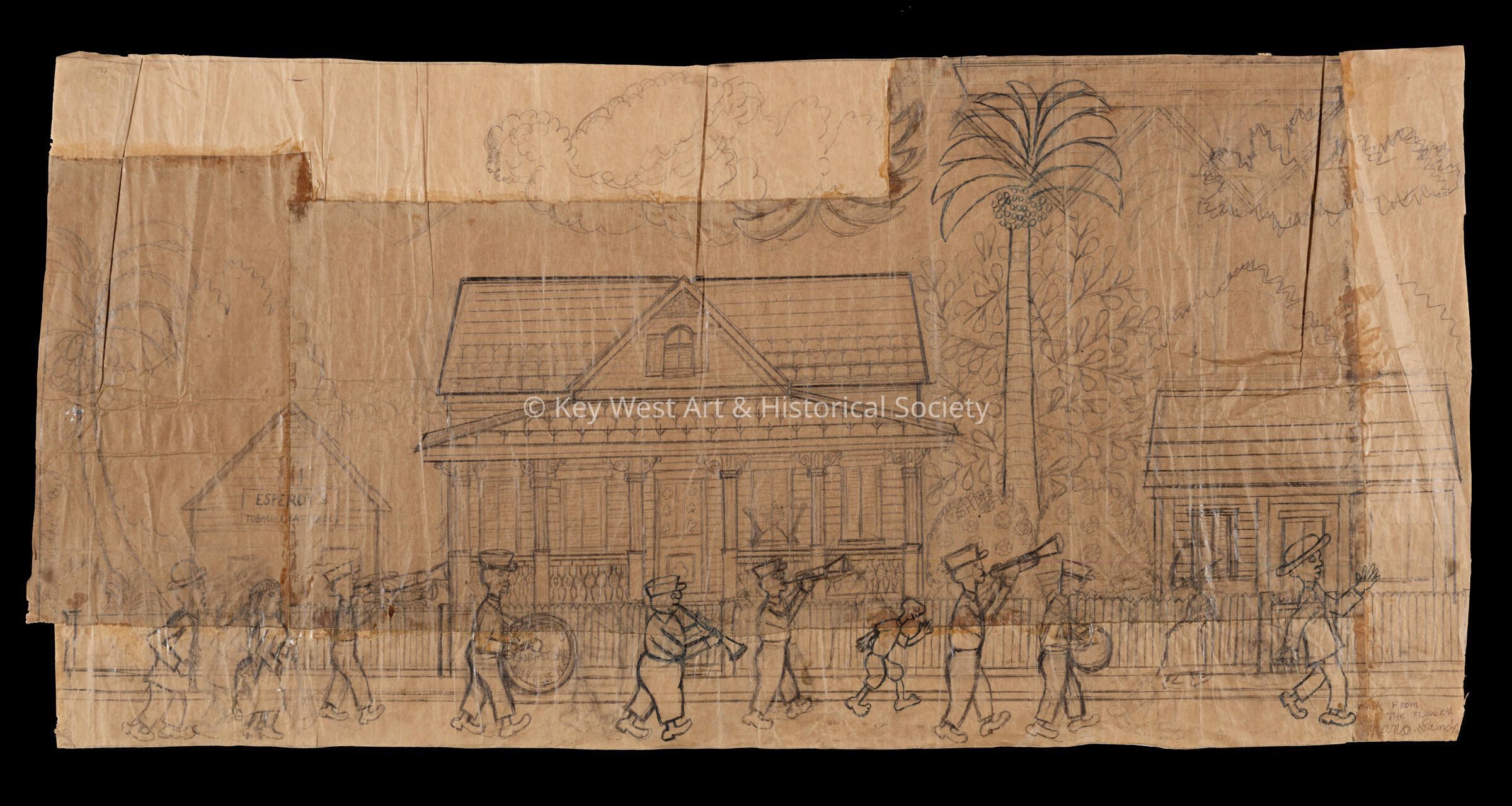 Back from the Funeral; © Key West Art & Historical Society
