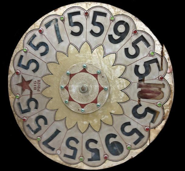 Habana Madrid Nightclub Gambling Wheel; Copyright: © Key West Art & Historical Society