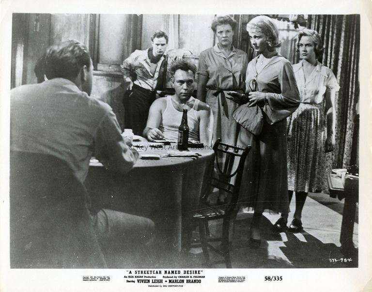 Movie Still from 'A Streetcar Named Desire'; © Key West Art & Historical Society
