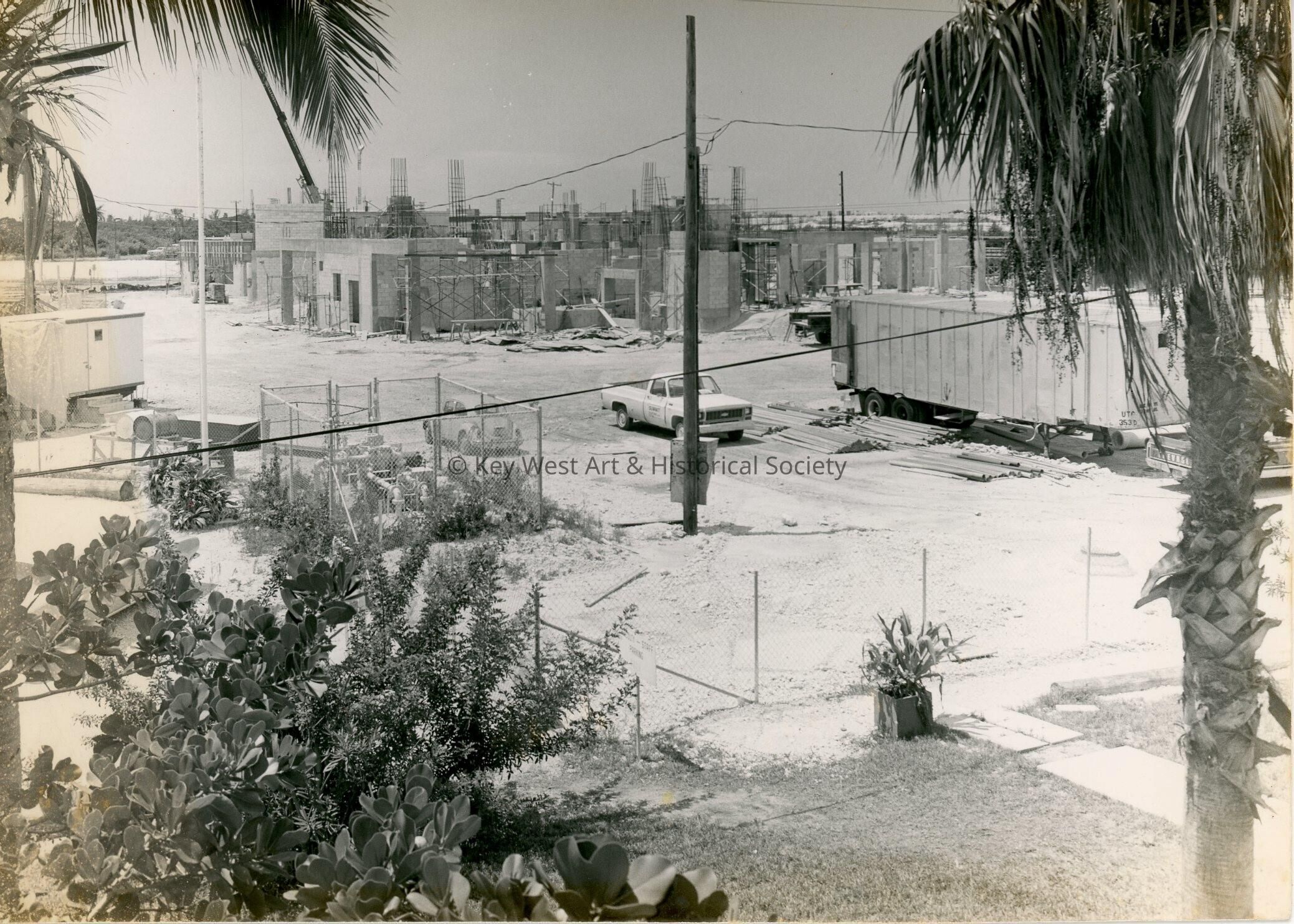 A construction site