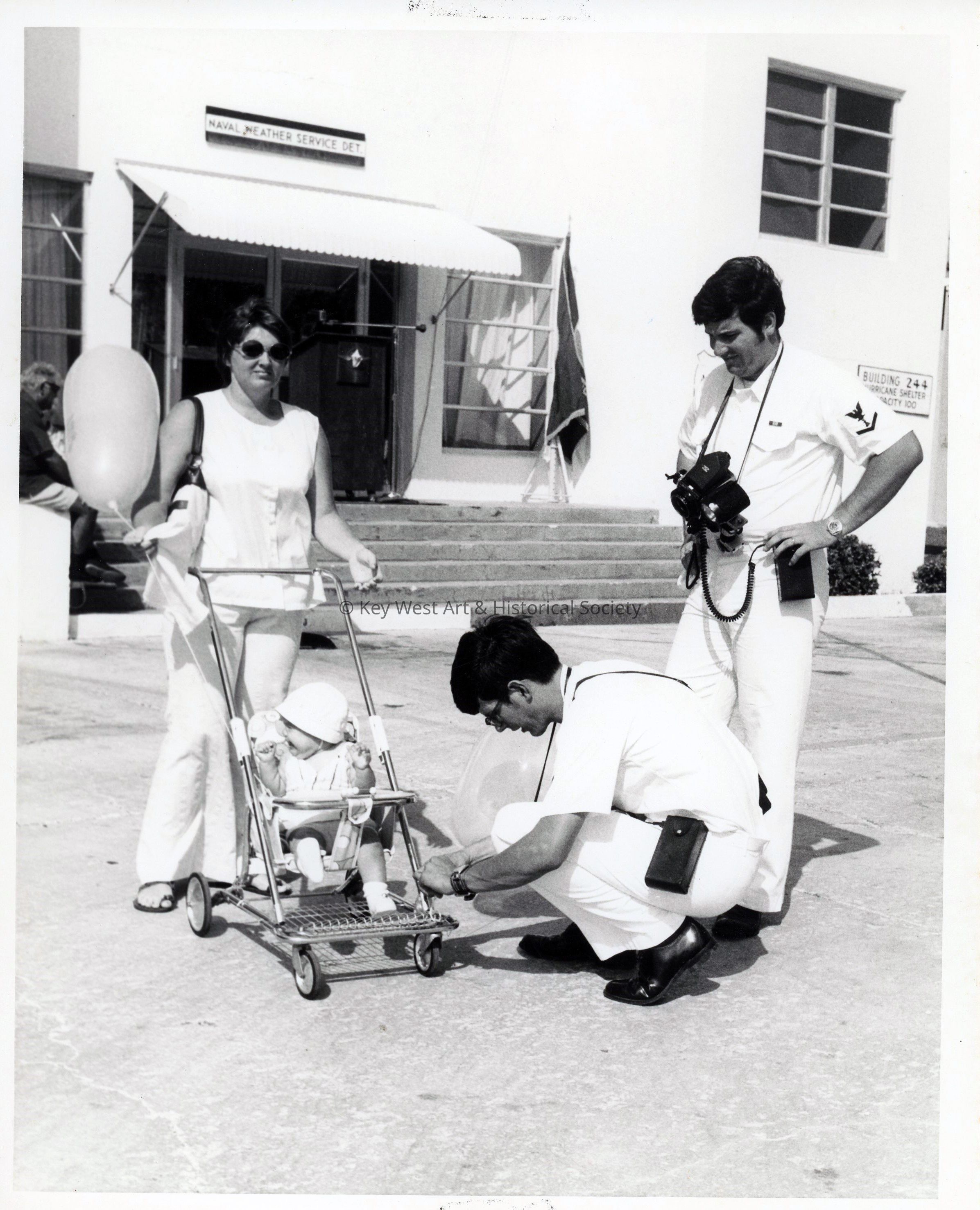 Baby at Naval Station Key West; © Key West Art & Historical Society