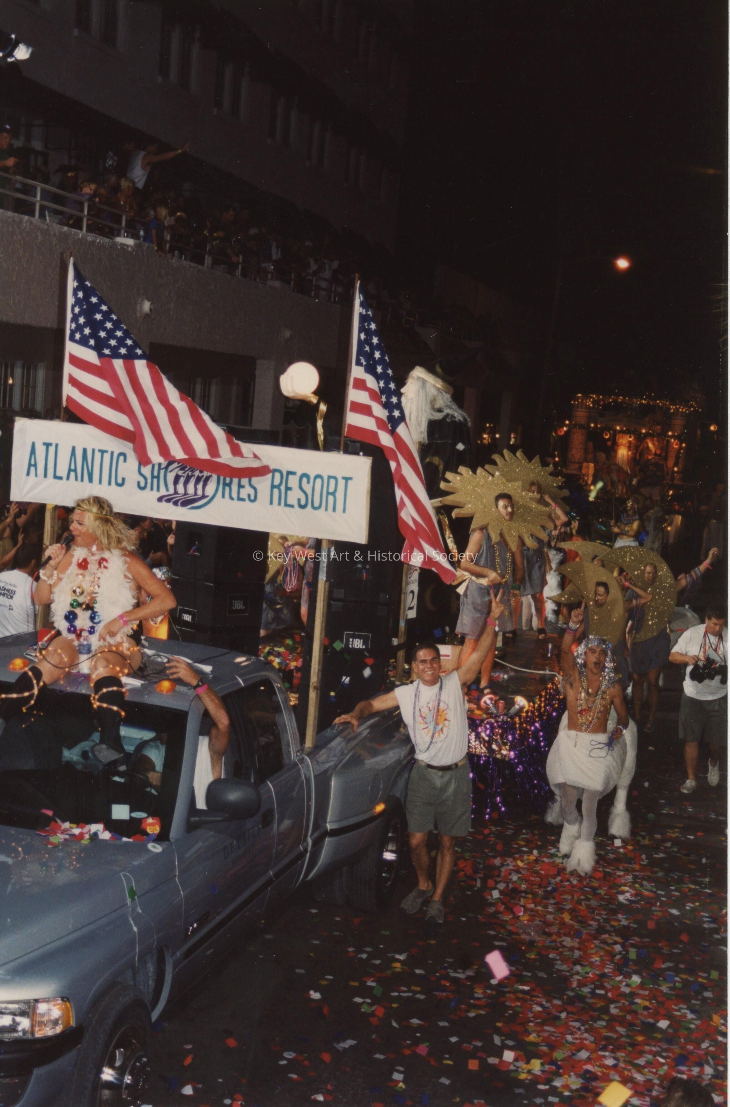Atlantic Shores resort float.