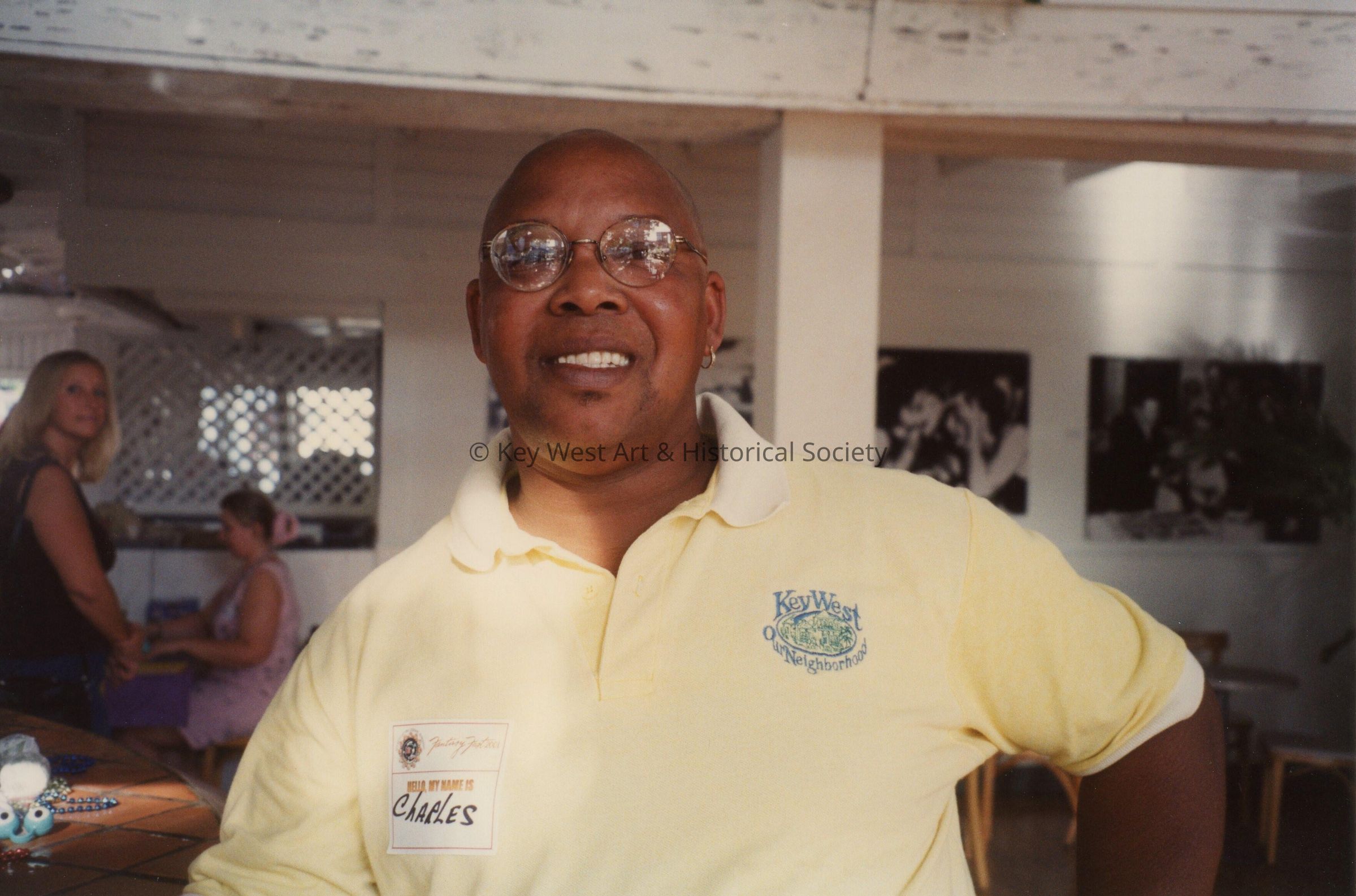 A man by the name of Charles at a FF party.