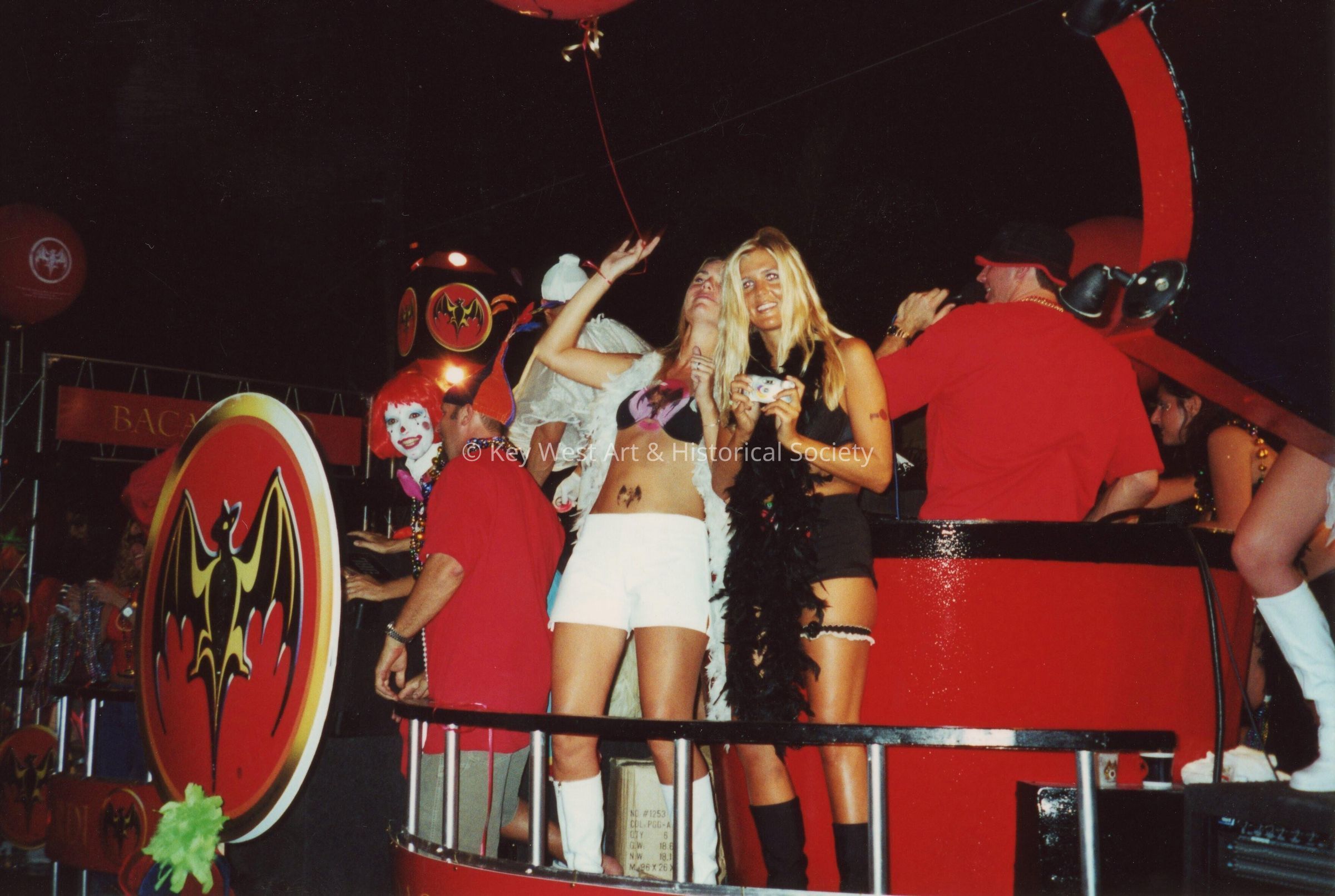 A float in the parade.