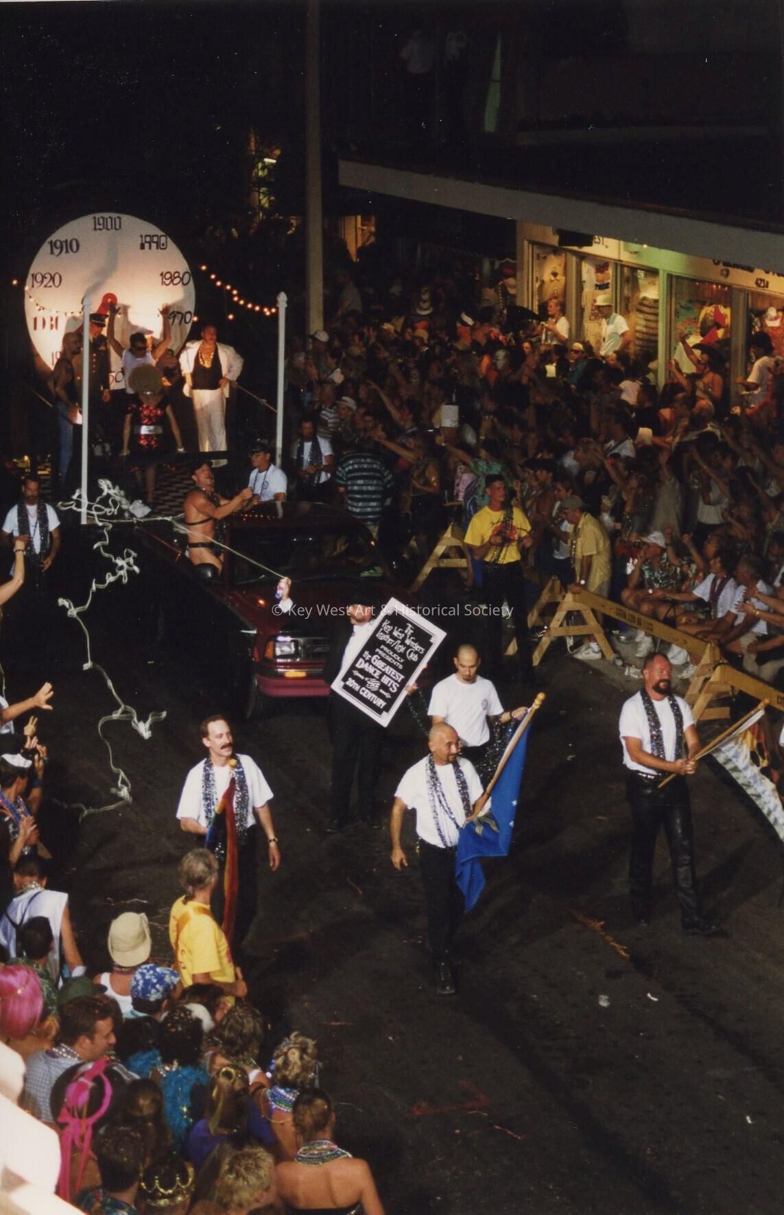 A float in the parade.