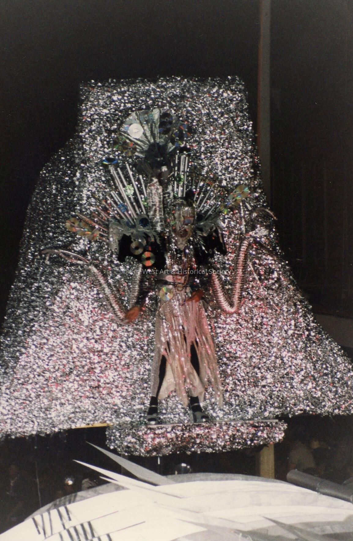 A float in the parade.