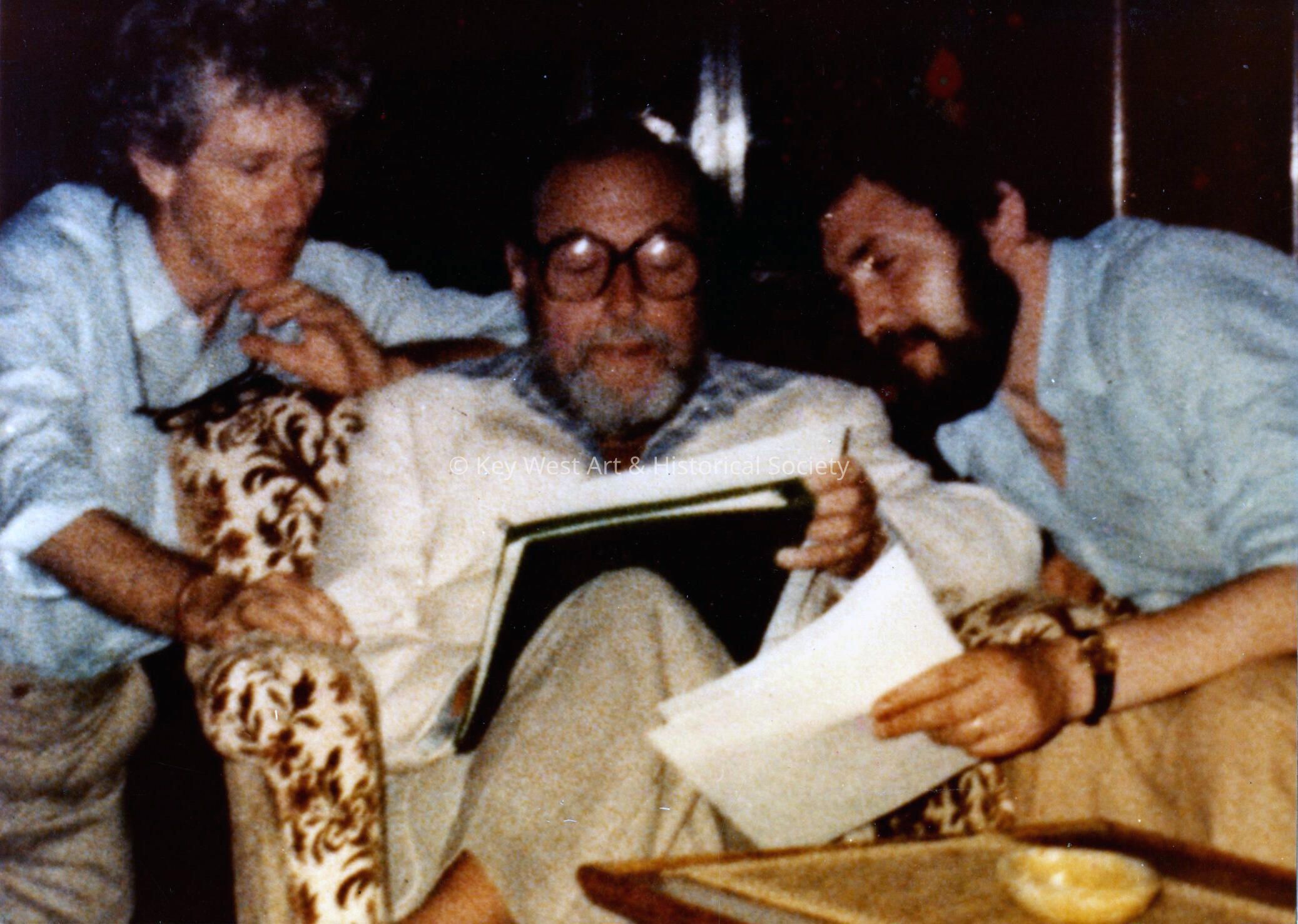 Henry Faulkner and Tennessee Williams; Copyright: © Key West Art & Historical Society