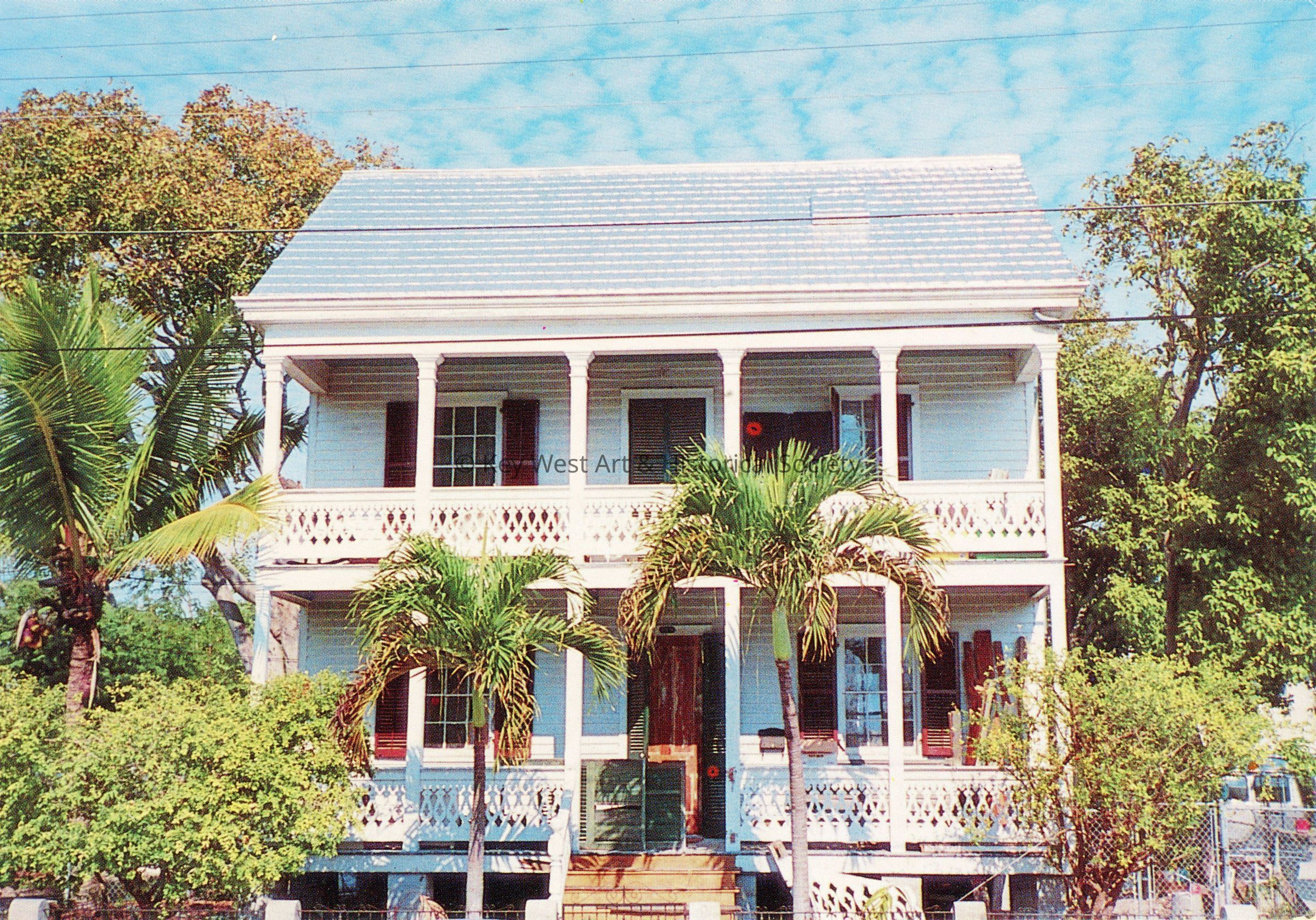 A Typical Bahama Style House; © Key West Art & Historical Society