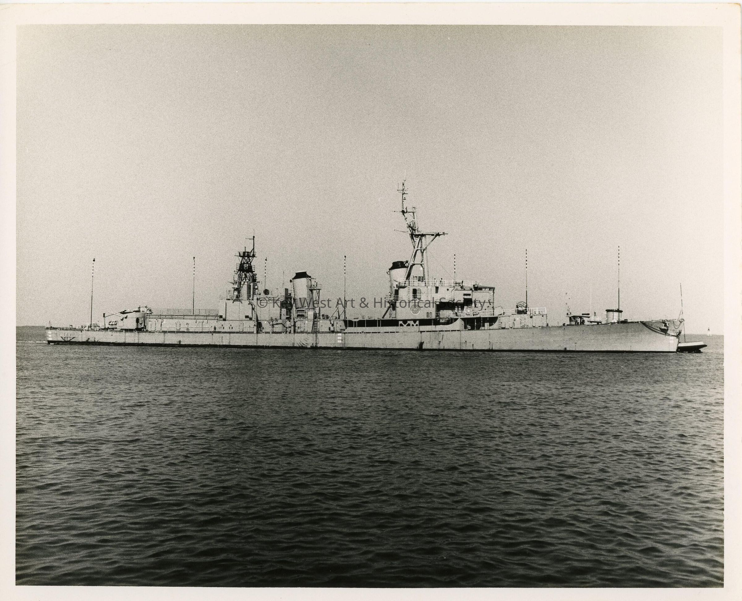 A Navy ship