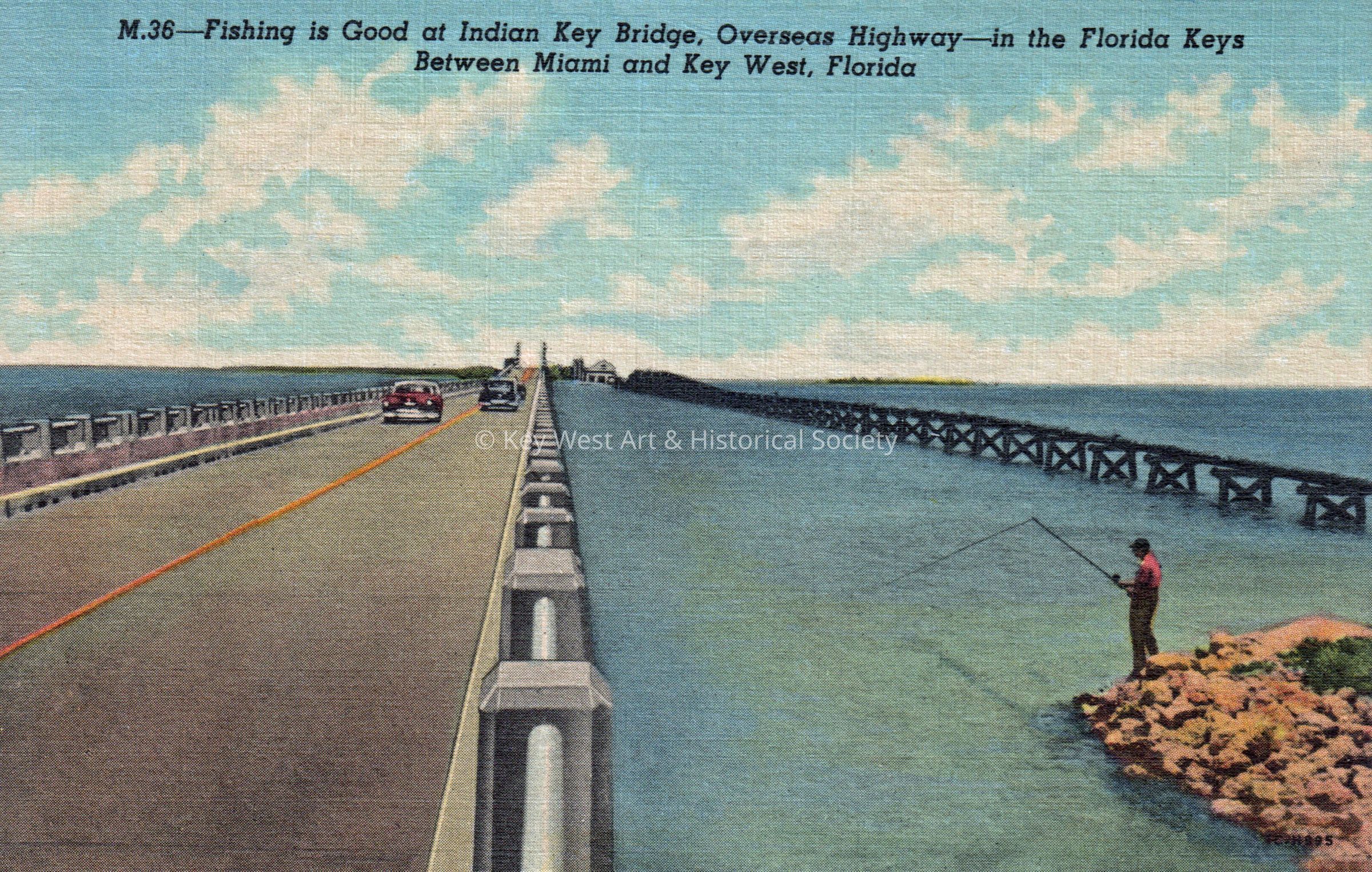 Fishing is Good at Indian Key Bridge