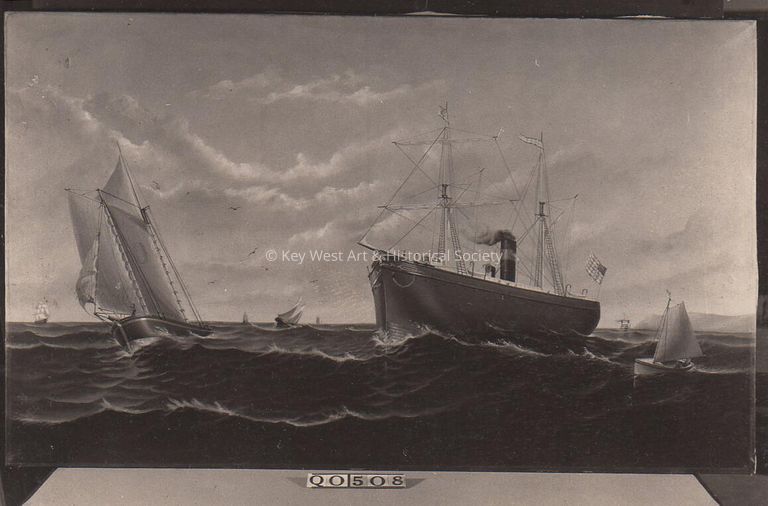 CITY OF VERA CRUZ steamer; © Key West Art & Historical Society