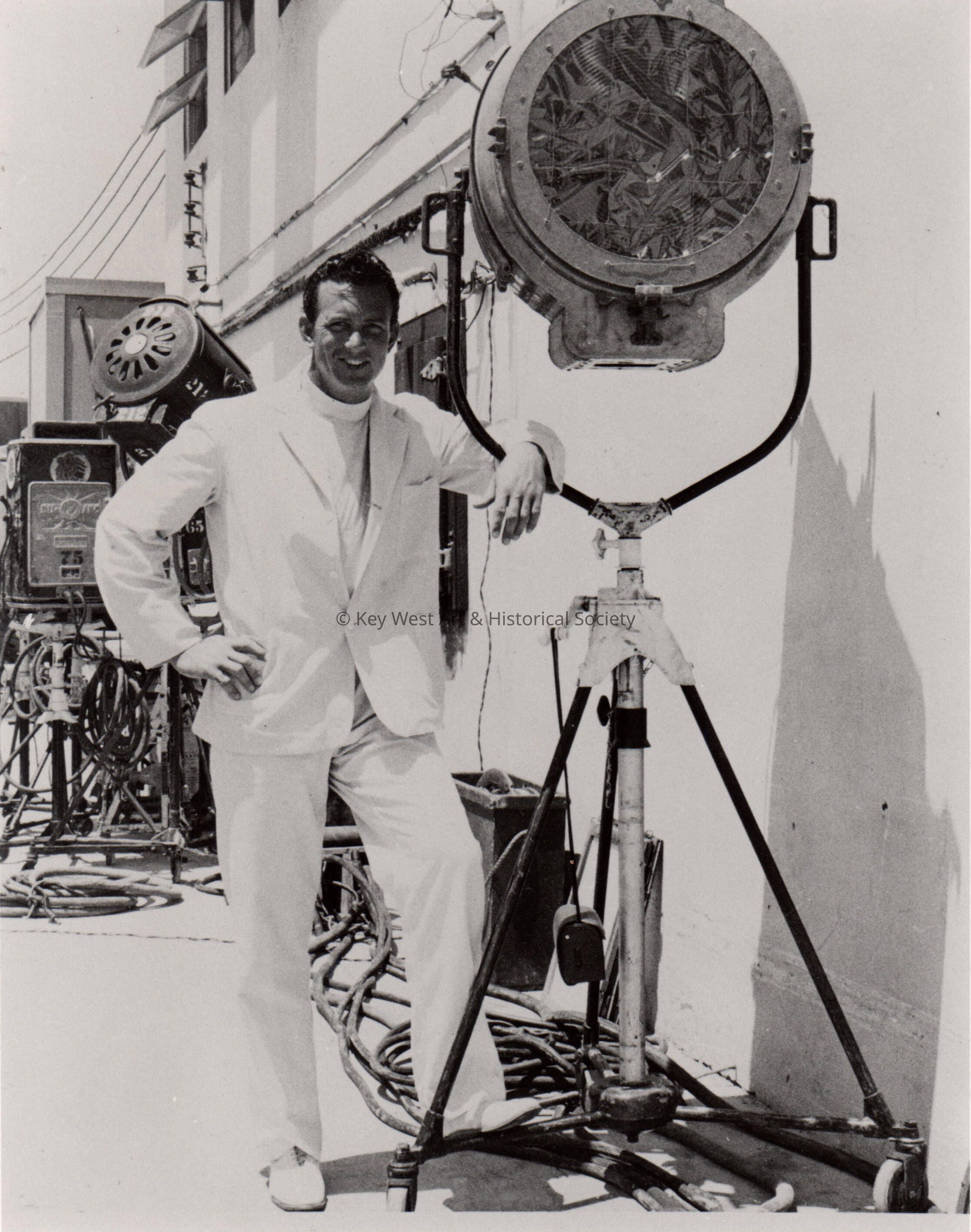 Filming 'Beneath the 12 Mile Reef'; © Key West Art & Historical Society