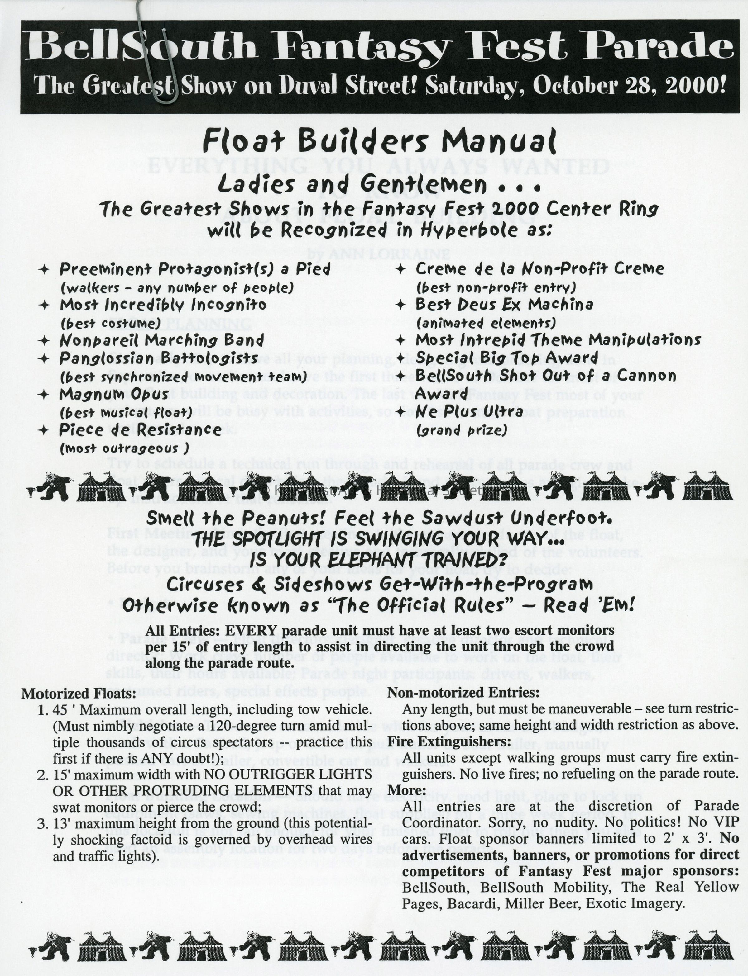 Float builders manual. picture number 1