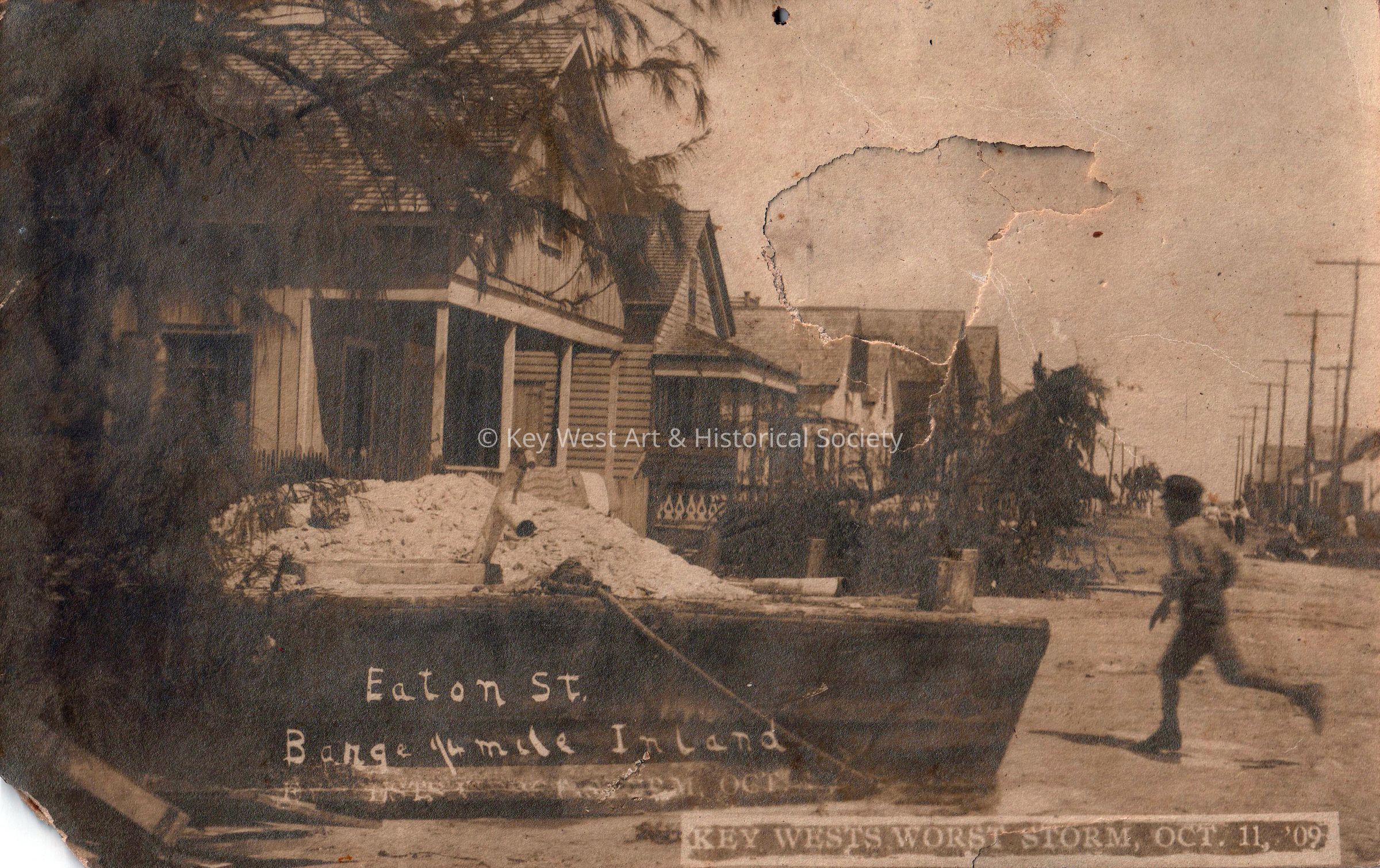 Houses damaged on Eaton Street picture number 1