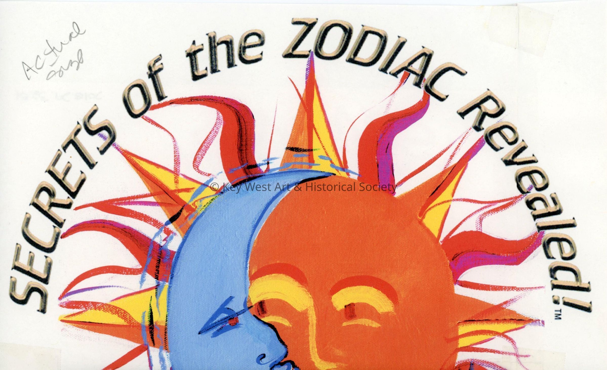 A picture of the Fantasy Fest secrets of the zodiac revealed.