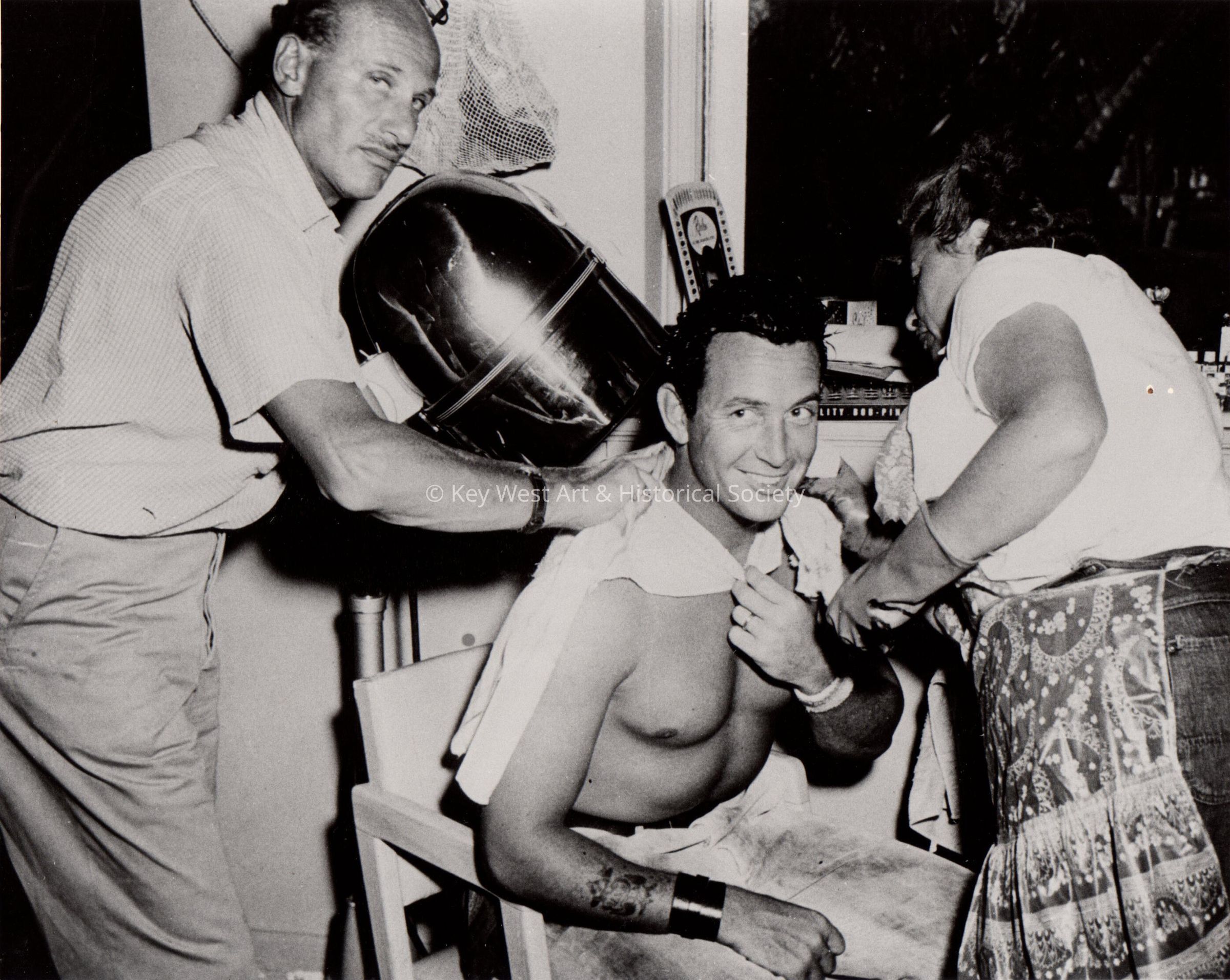 Filming 'Beneath the 12 Mile Reef'; © Key West Art & Historical Society