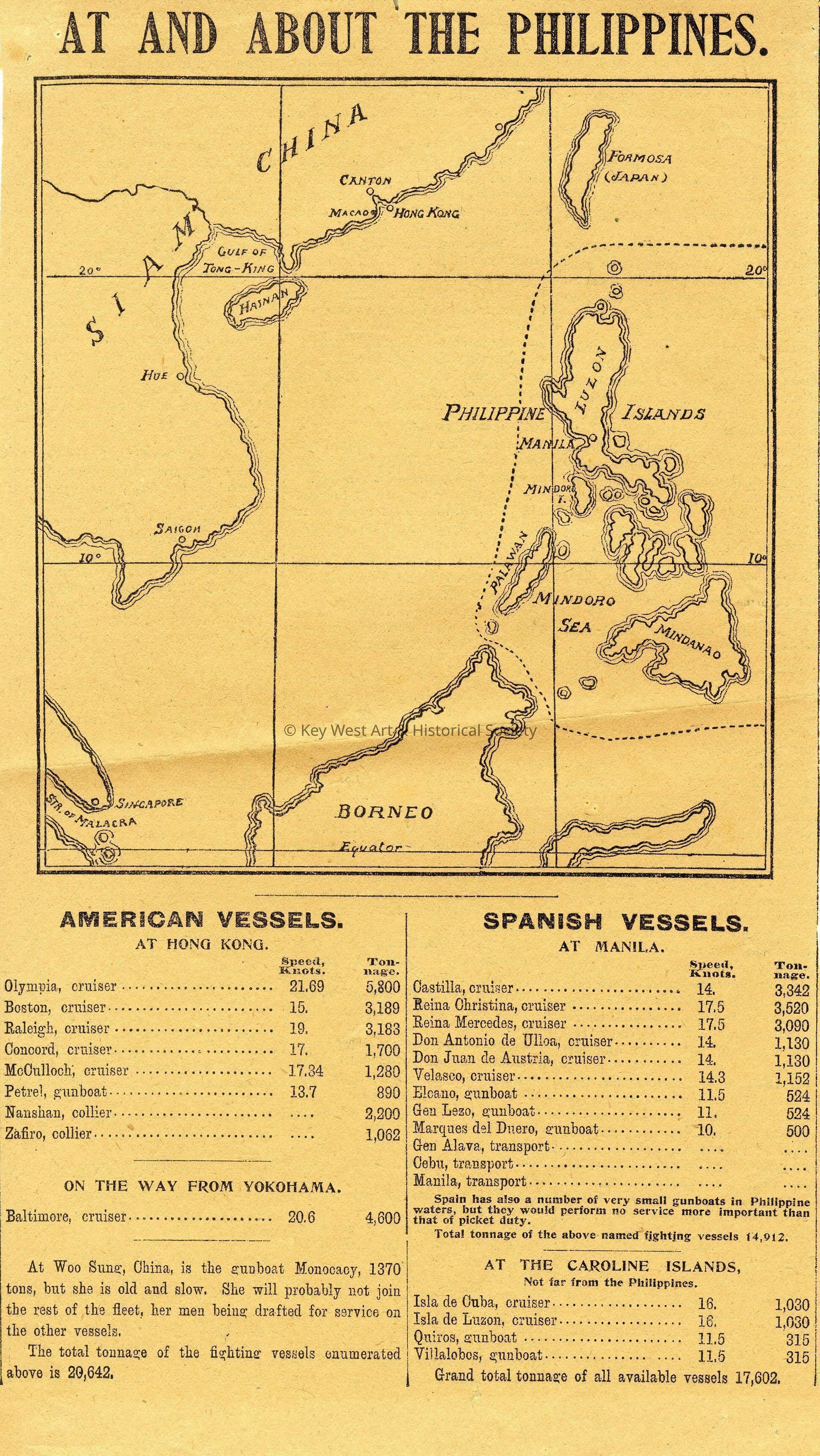 At and About the Philippines; © Key West Art & Historical Society