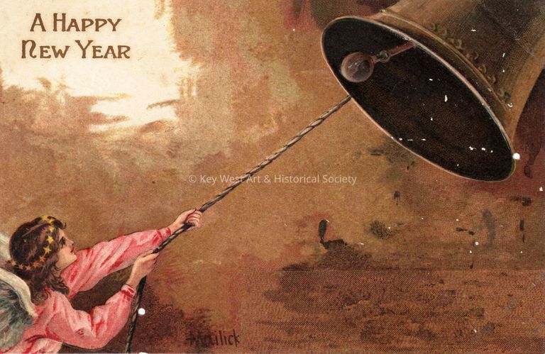 A Happy New Year; © Key West Art & Historical Society
