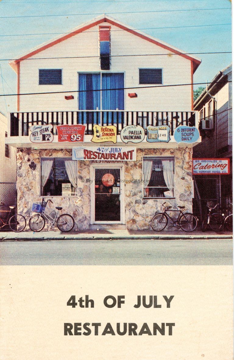 4th of July Restaurant; © Key West Art & Historical Society