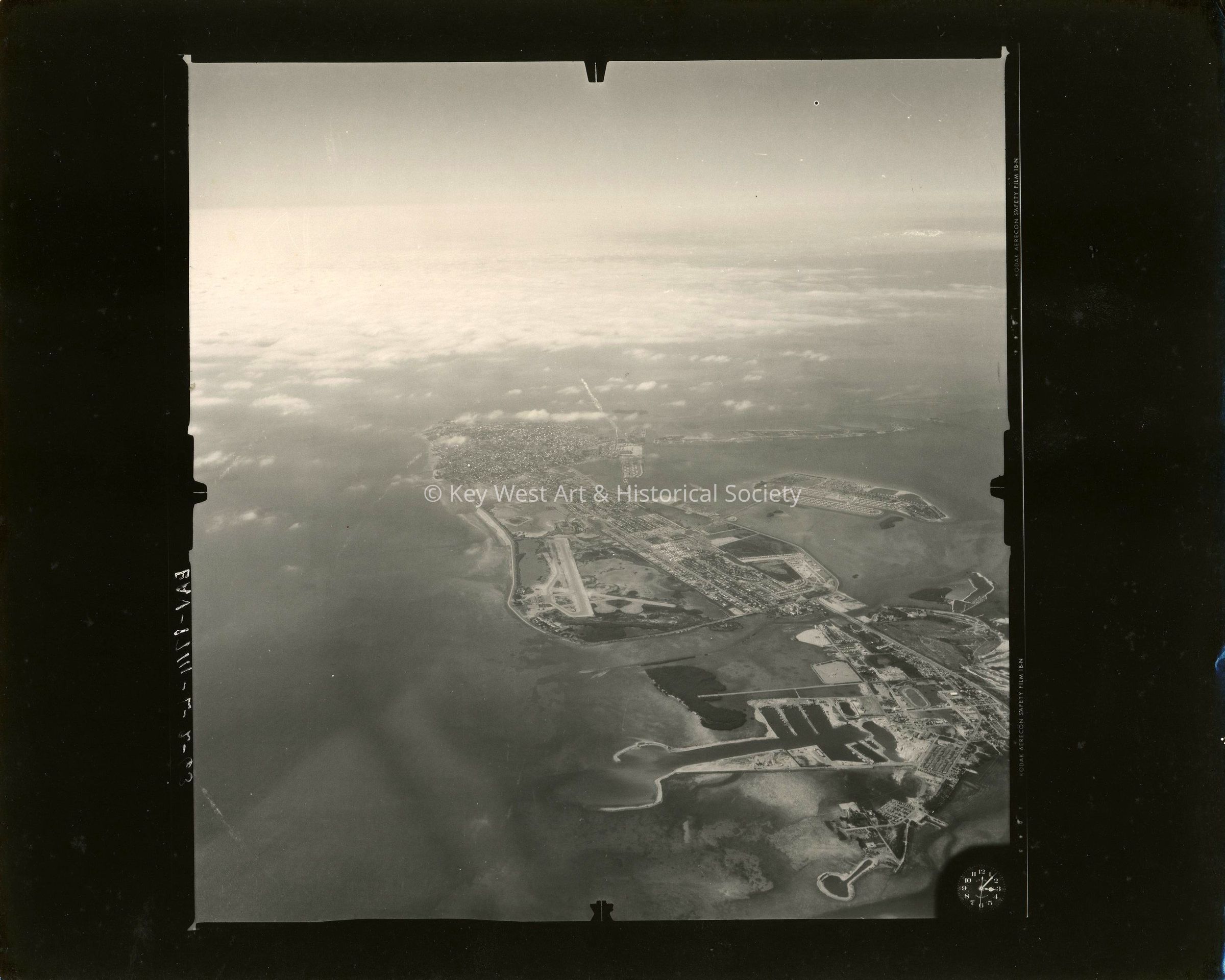 Aerial View of Key West and Stock Island; © Key West Art & Historical Society