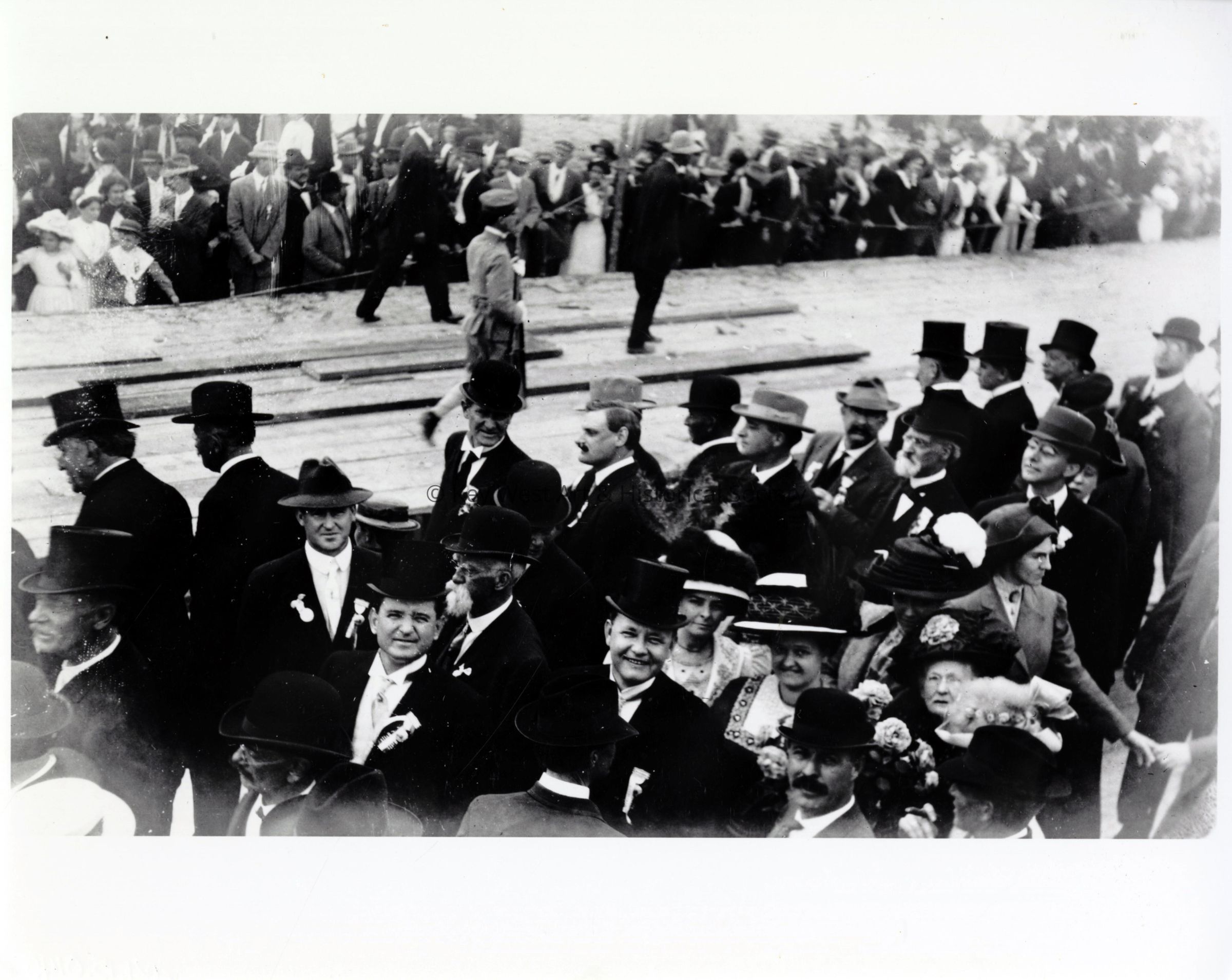 Arrival of the First Florida East Coast Railway Train to Key West; © Key West Art & Historical Society
