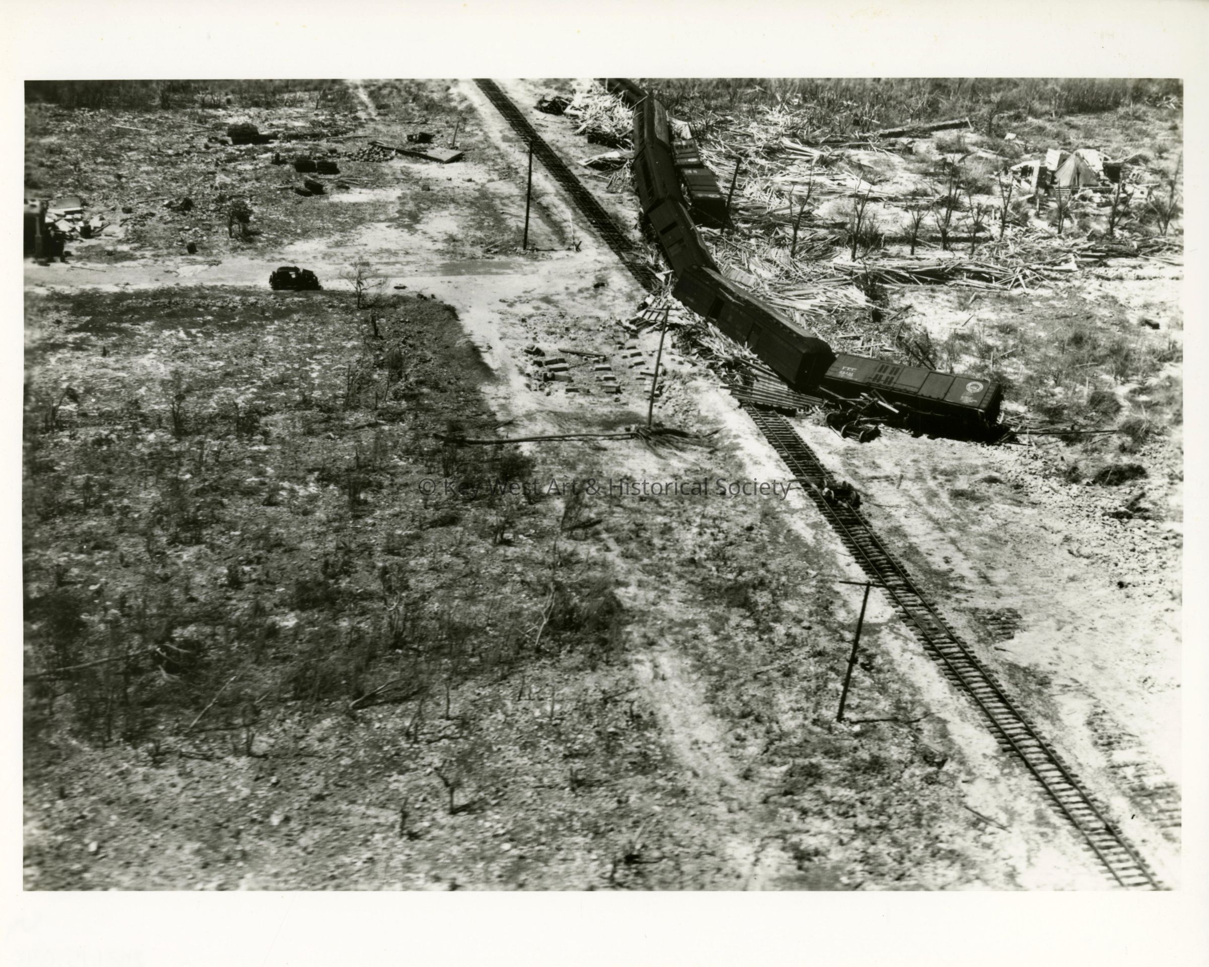 Florida East Coast Railway Relief Train; © Key West Art & Historical Society