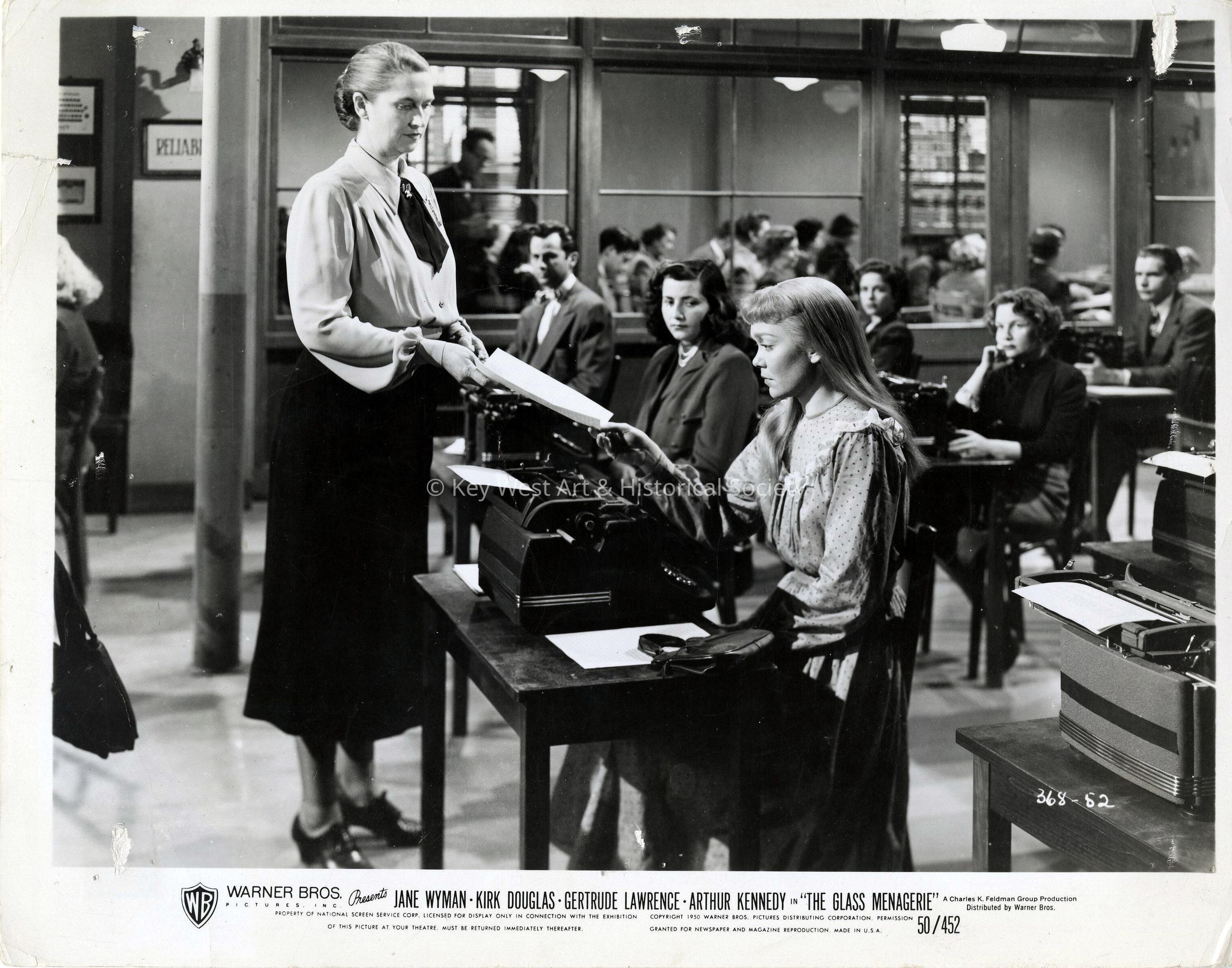 'The Glass Menagerie' Movie Still; © Key West Art & Historical Society