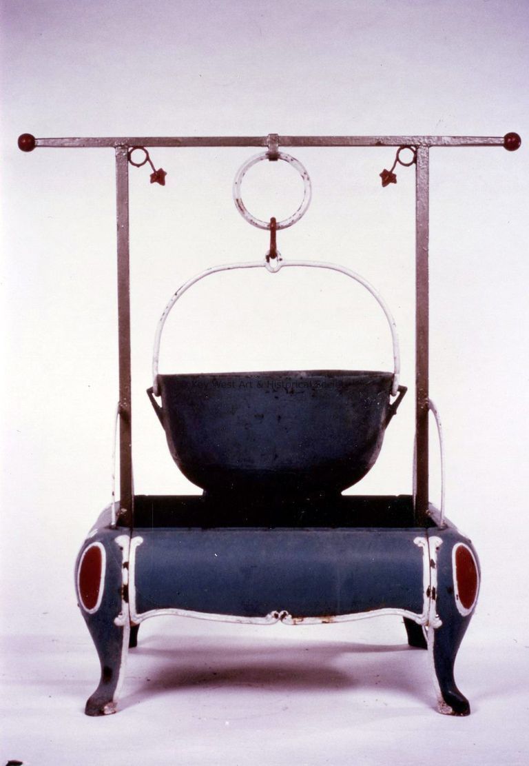          Blue Cauldron; © Key West Art & Historical Society
   
