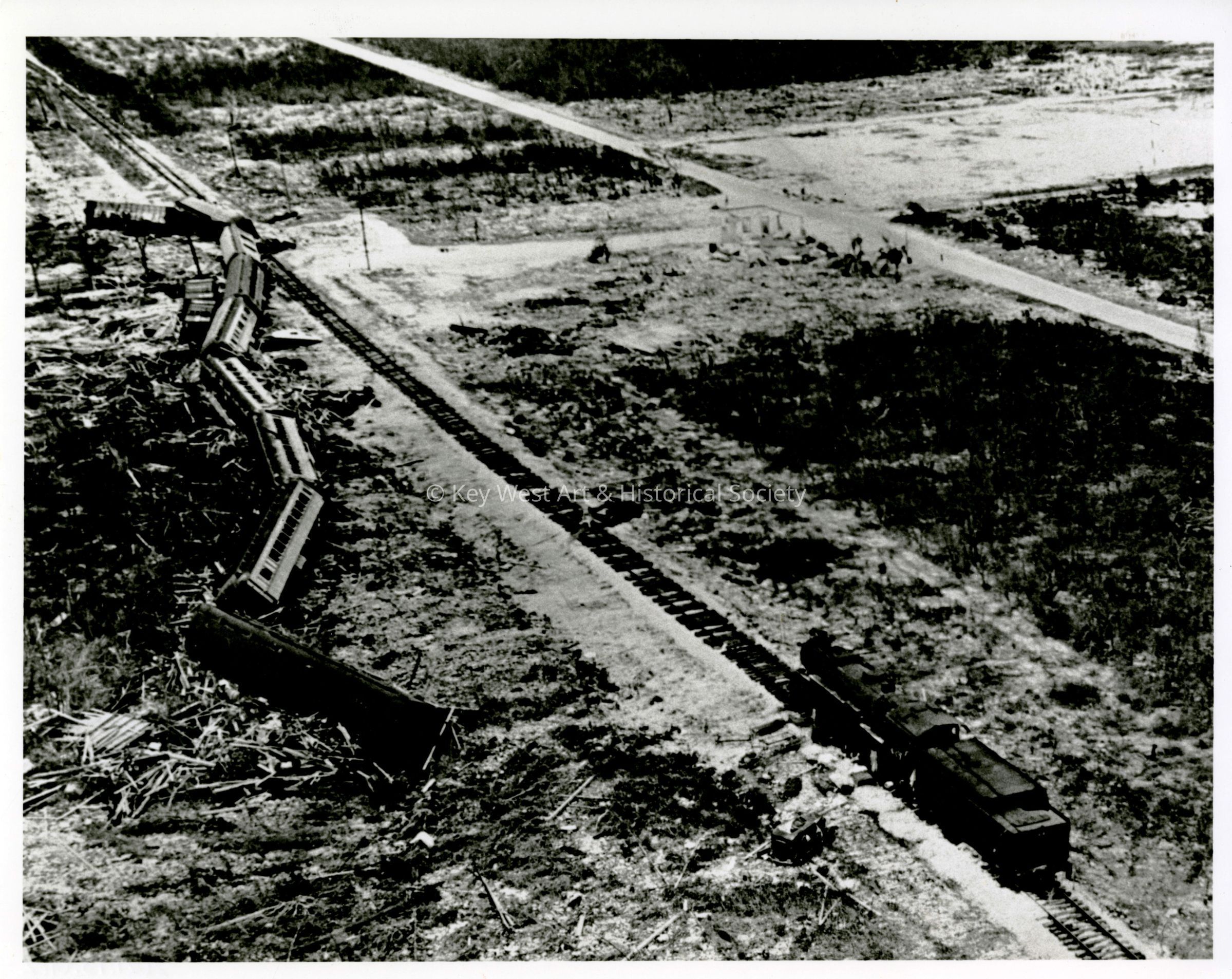 Florida East Coast Railway Relief Train; © Key West Art & Historical Society