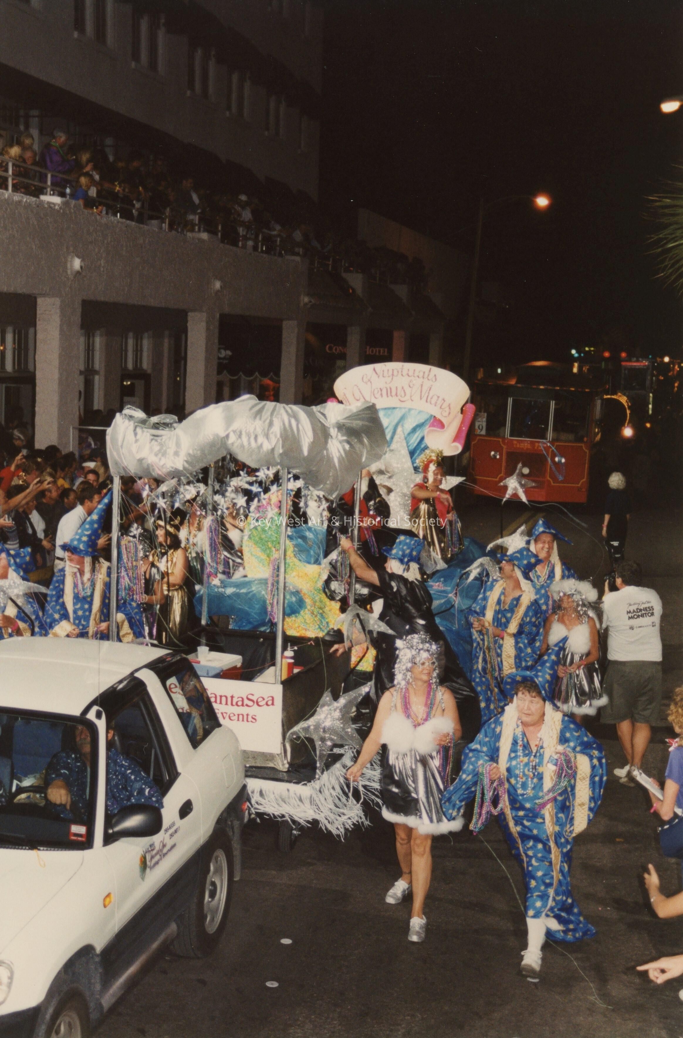 A float in the parade.