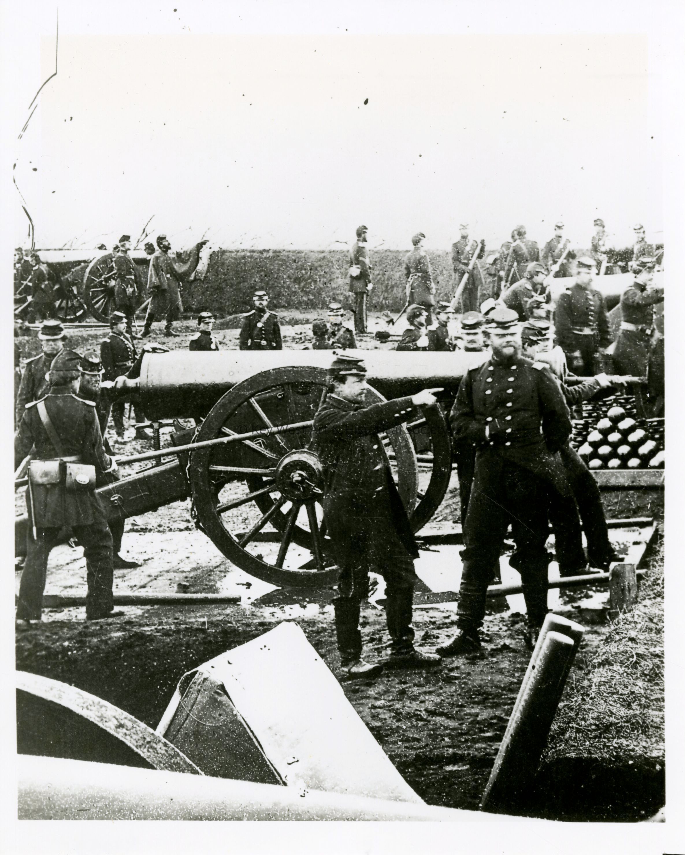 1st Connecticut Heavy Artillery at Fort Richardson; © Key West Art & Historical Society