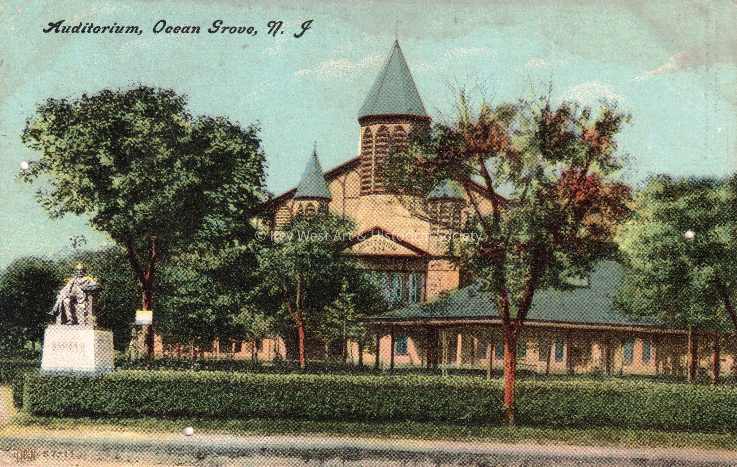 Auditorium, Ocean Grove, New Jersey; © Key West Art & Historical Society