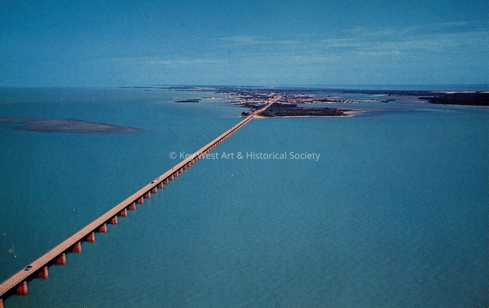 Aerial View of the Seven Mile Bridge; © Key West Art & Historical Society