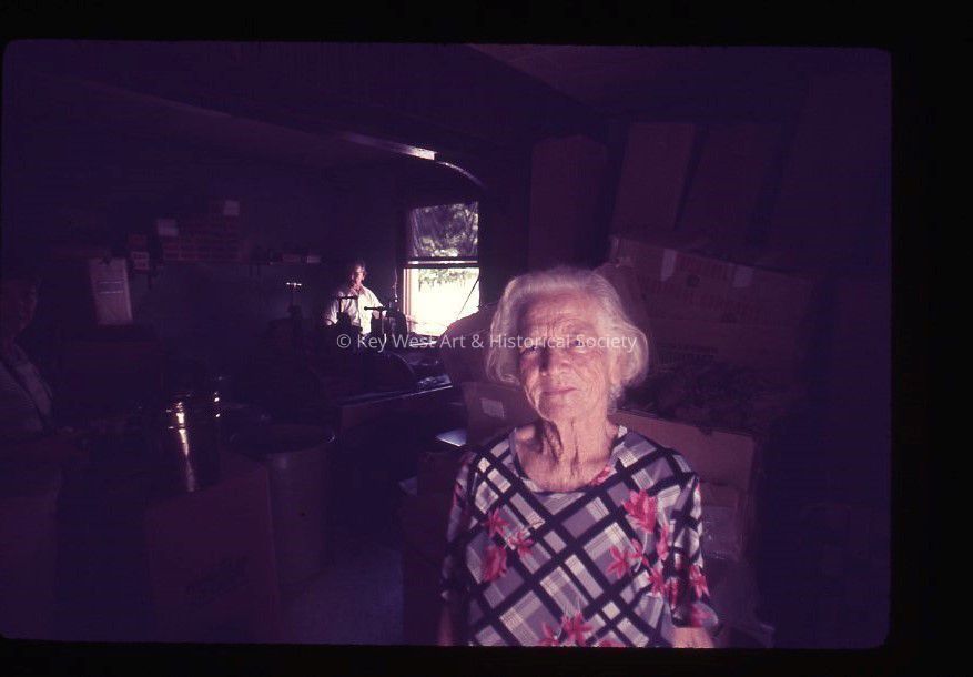 Almead and Willard Bell with an Unknown Person; © Key West Art & Historical Society
