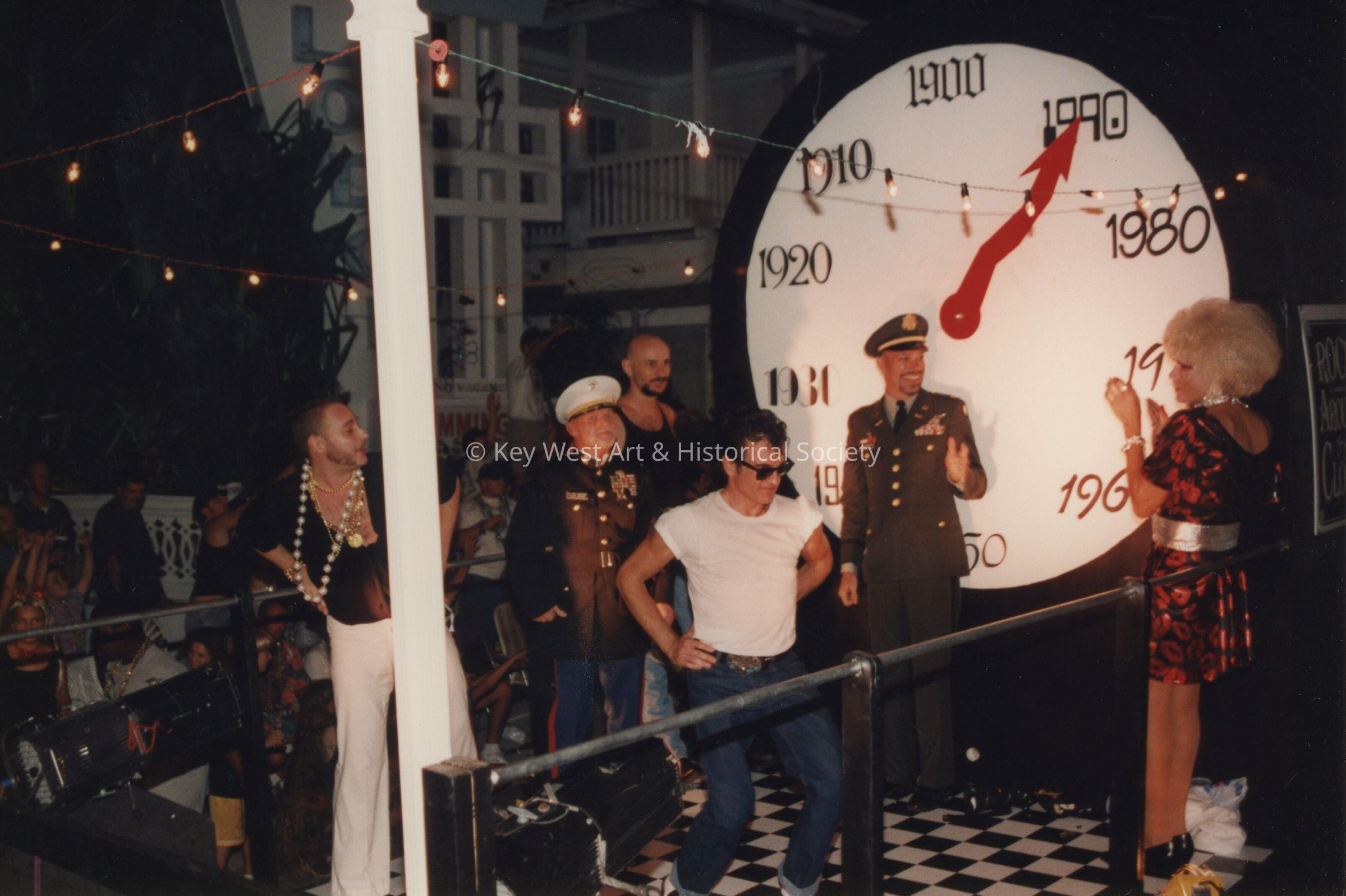 A float in the parade.