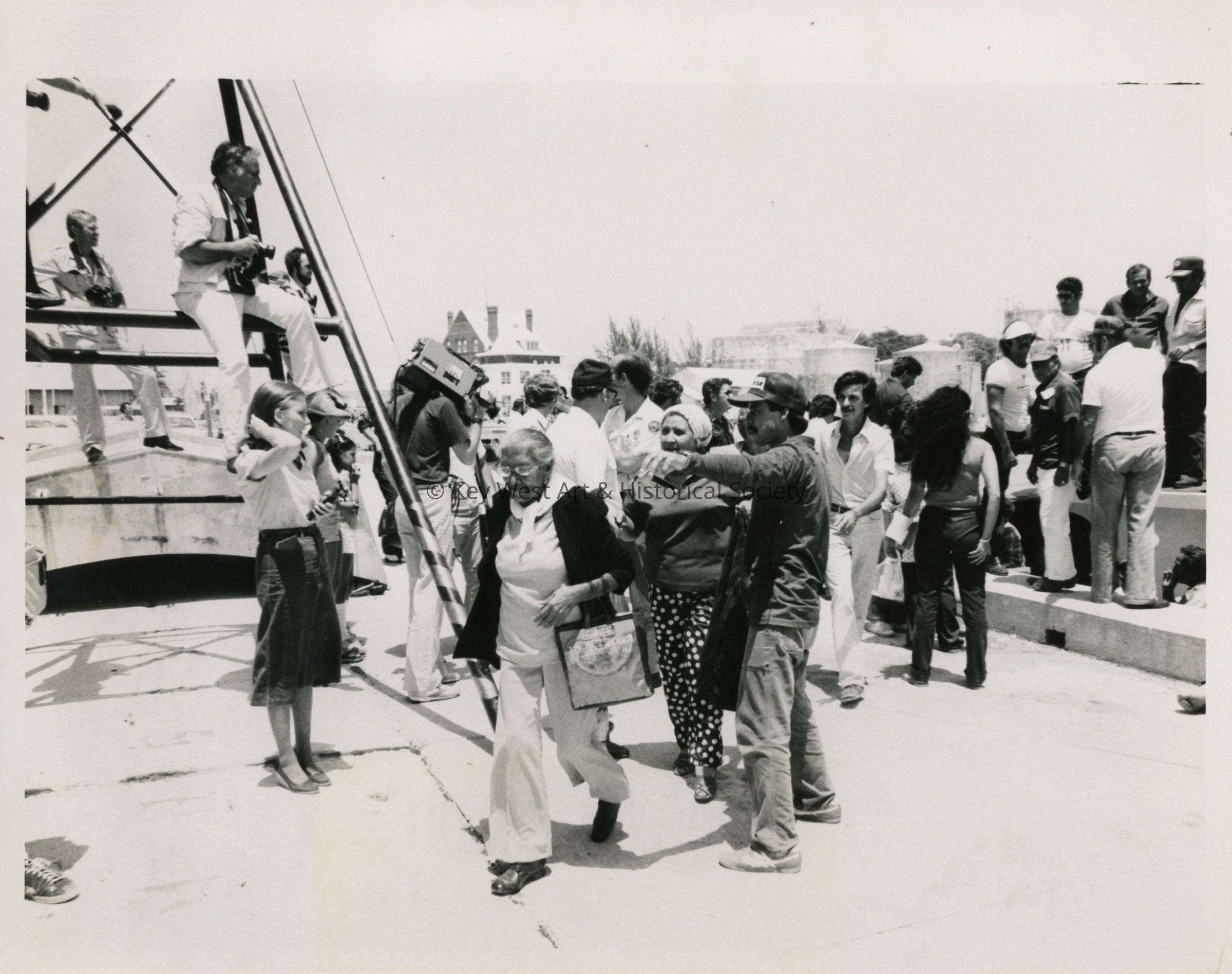 Mariel Boatlift Refugees; © Key West Art & Historical Society