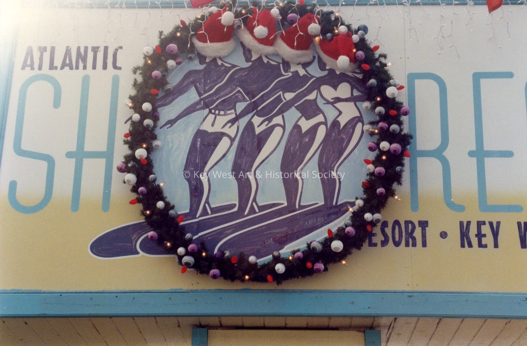 Atlantic Shores Sign; © Key West Art & Historical Society