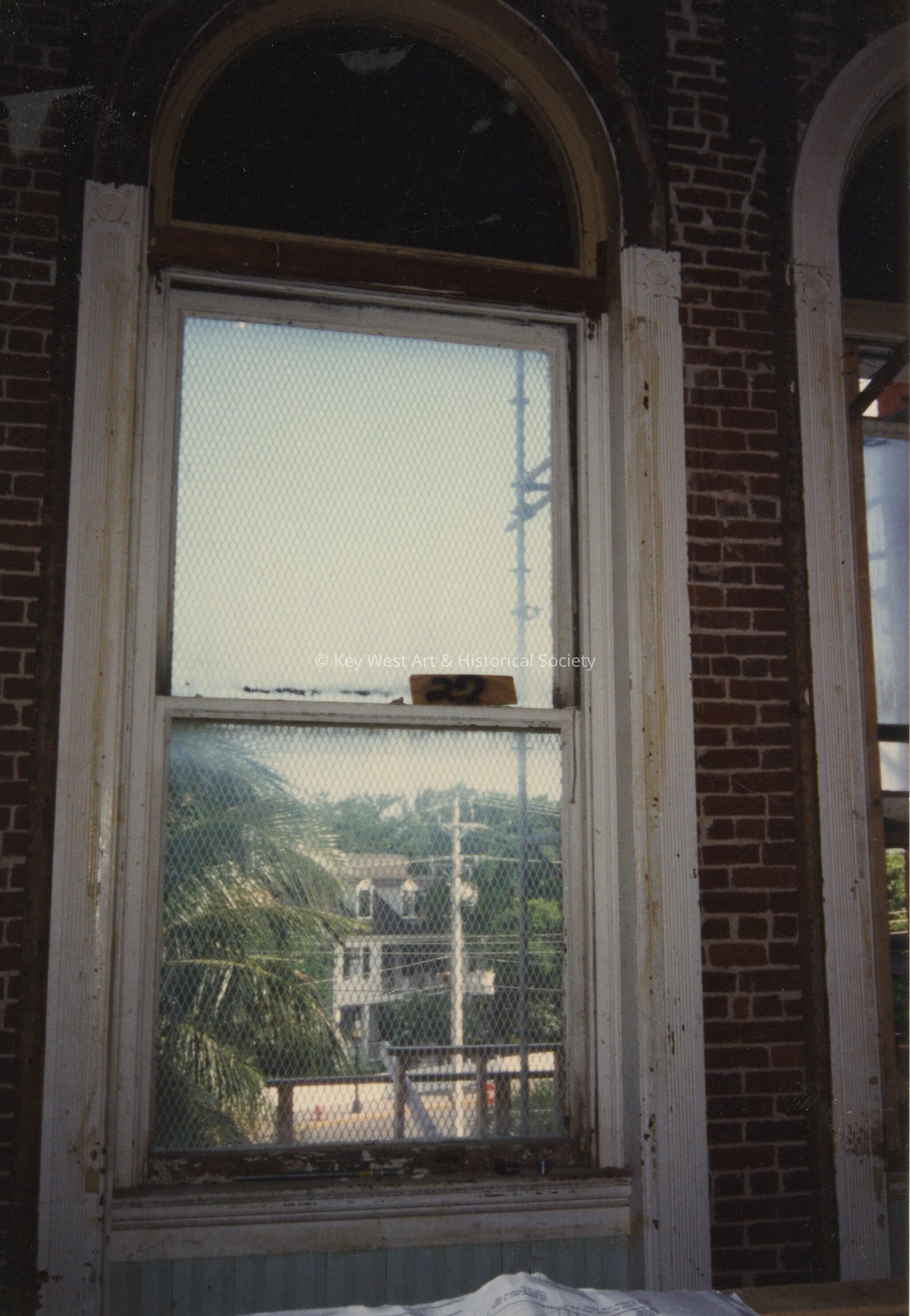 An interior window.