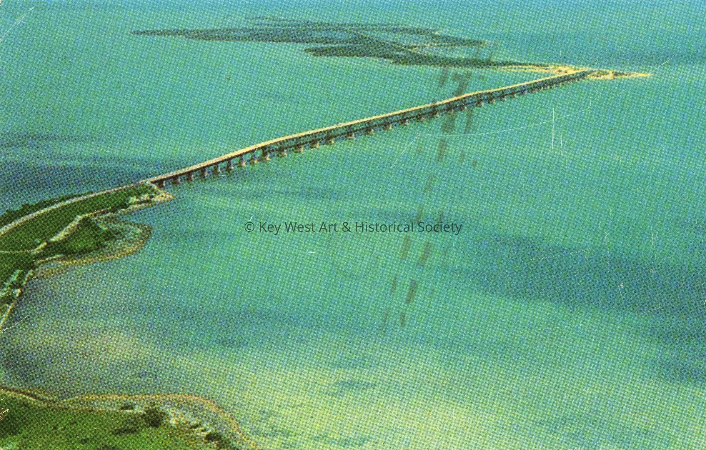 Bahia Honda Bridge; © Key West Art & Historical Society